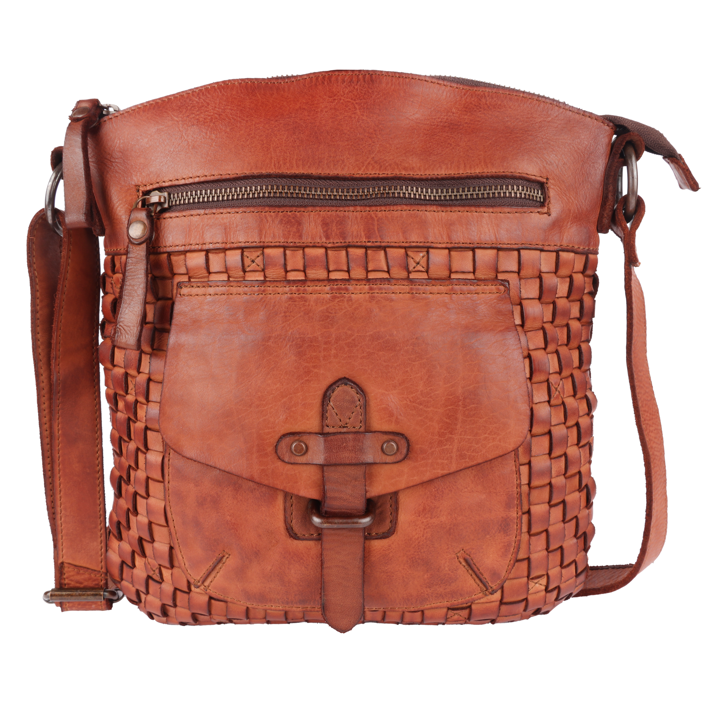 HARBOUR 2nd Umhängetasche "Aurora" Unisex Schultertasche mit Vordertaschenf günstig online kaufen