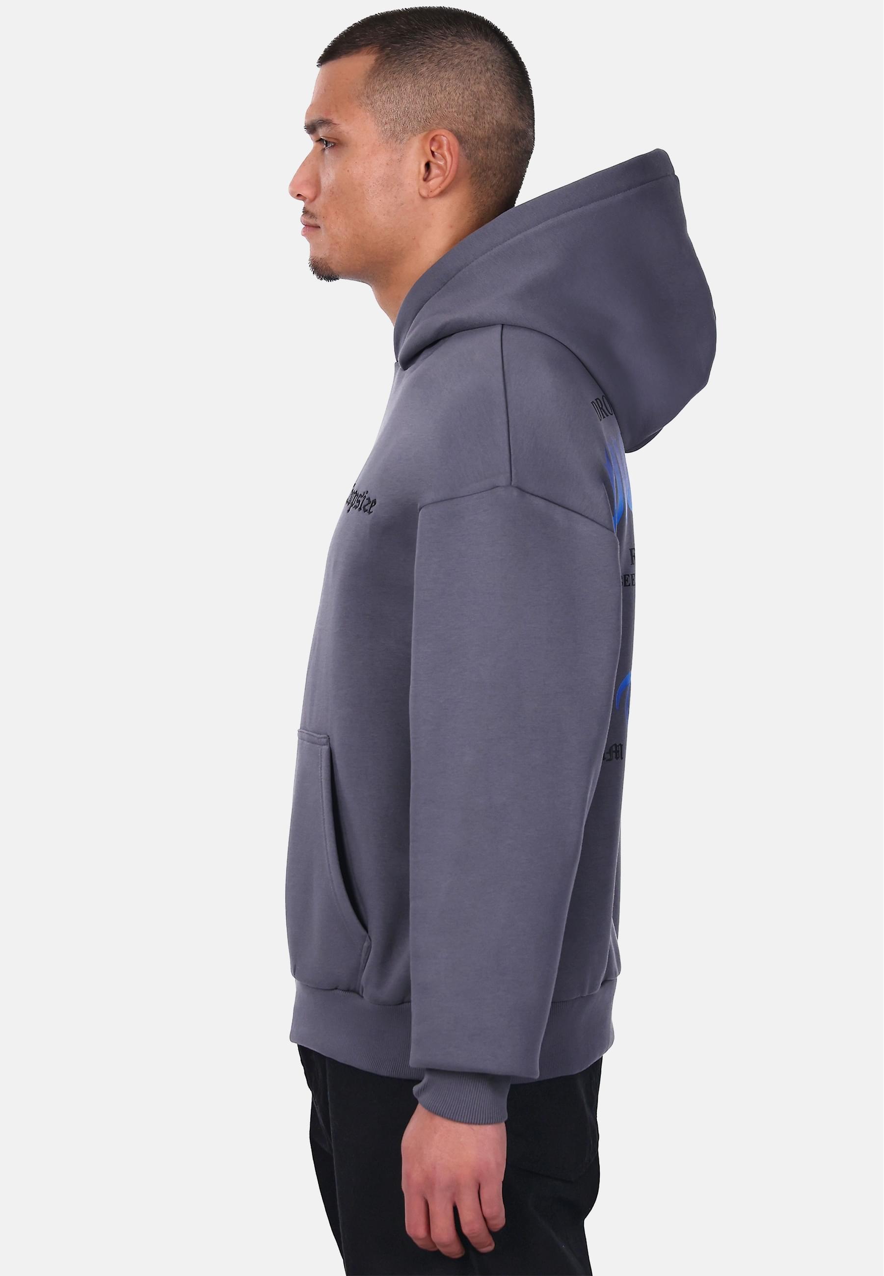 Dropsize Kapuzensweatshirt »Dropsize HEAVY OVERSIZE YOUTH ATTACK HOODIE«, (1 tlg.)