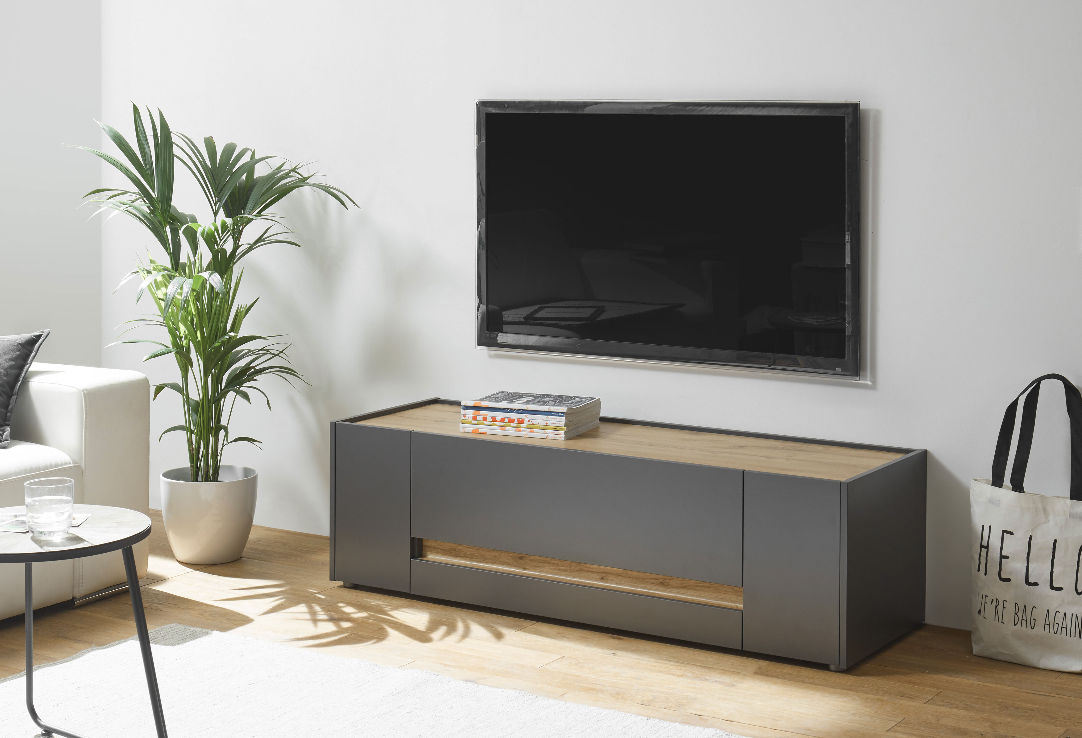 Home affaire Lowboard "City/Giron" Breite ca. 140 cm