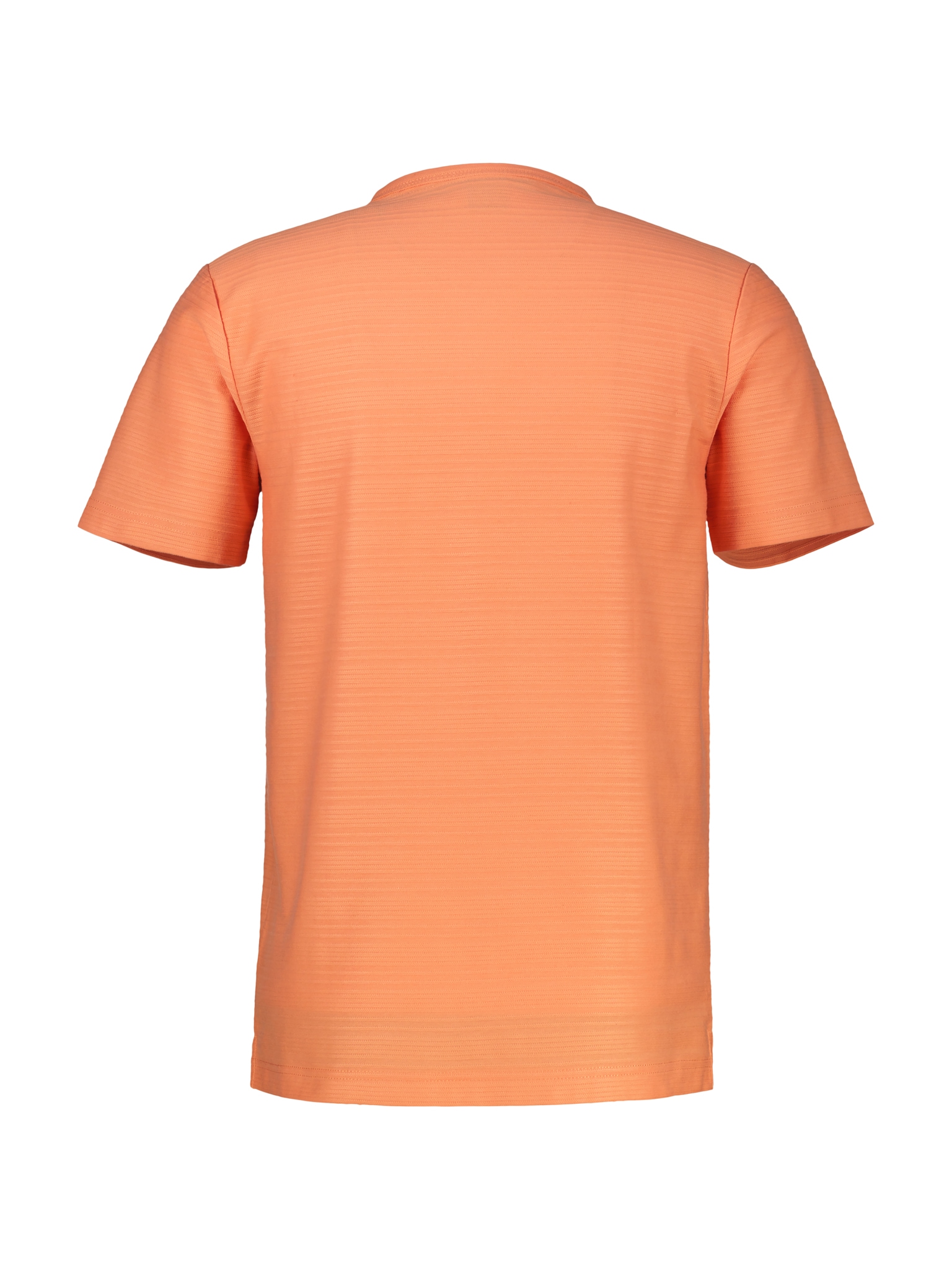 LERROS Kurzarmshirt, mit Serafino-Kragen und Knopfleiste