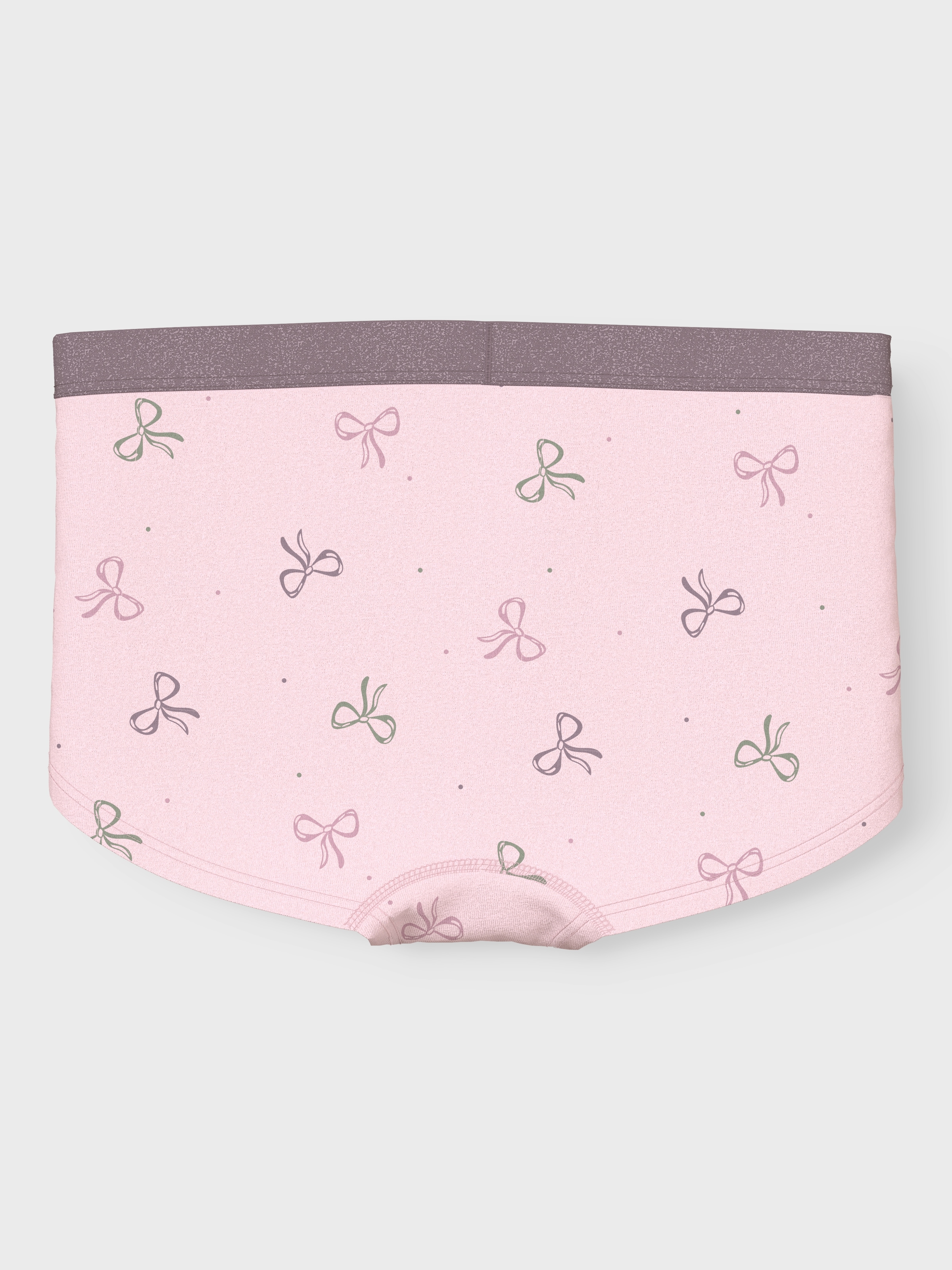 Name It Panty »NKFHIPSTER 3P BARELY PINK BOW NOOS«, (Packung, 3 St.)