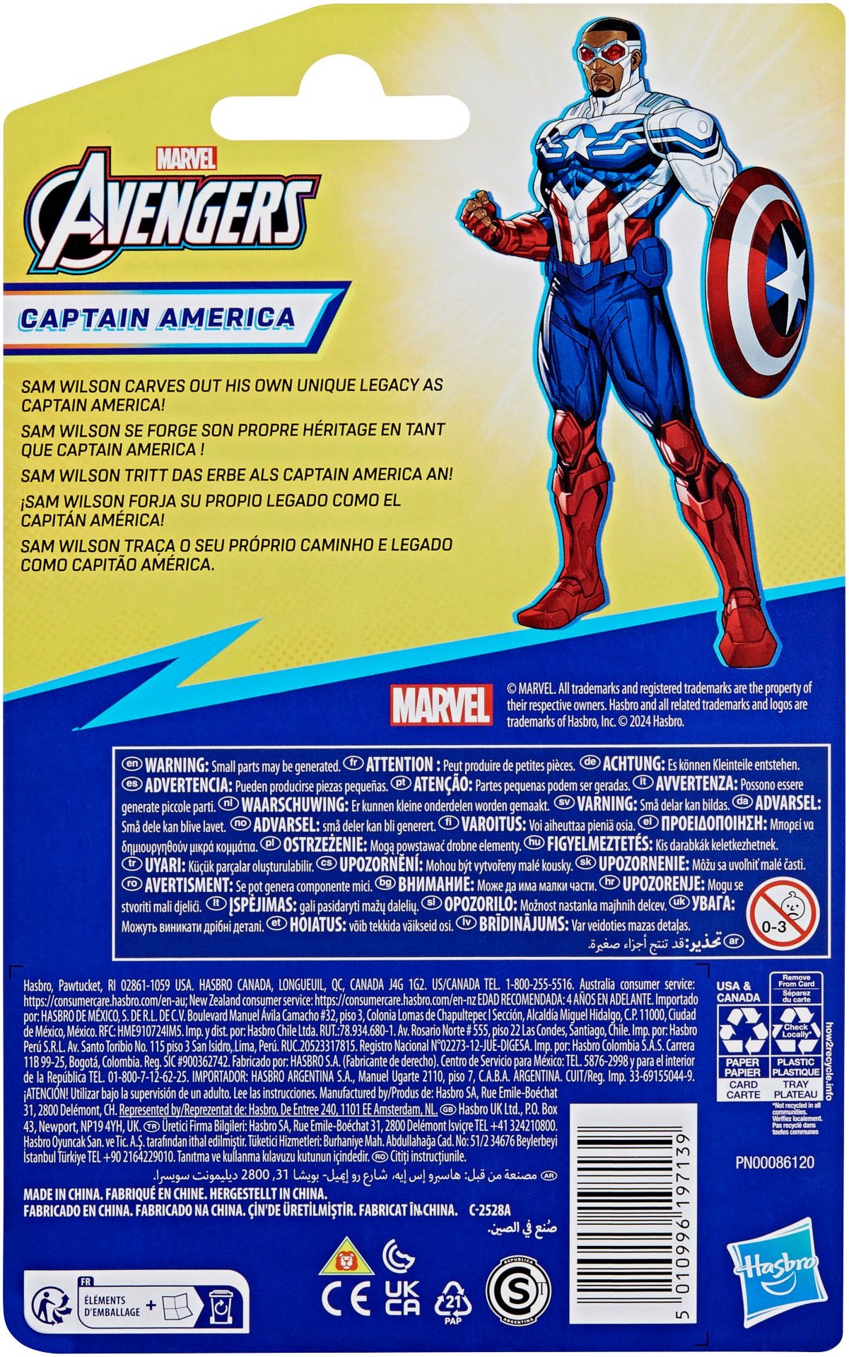 Hasbro Actionfigur »Marvel Avengers, Captain America«