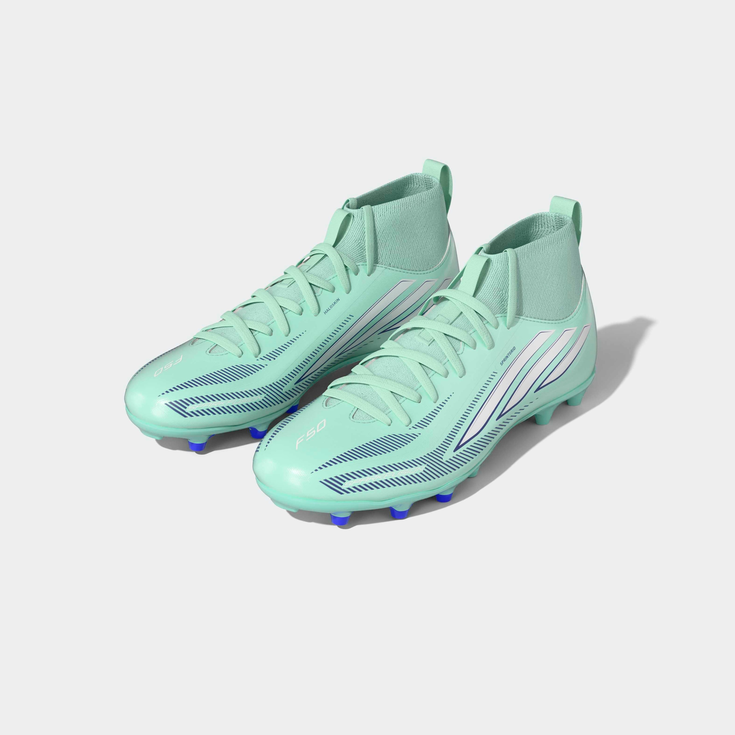 adidas Performance Fußballschuh »F50 SPARKFUSION LEAGUE KIDS , NATURRASEN / KUNSTRASEN, HALBHOCH«  für Rasen und Kunstrasenplätze geeignet