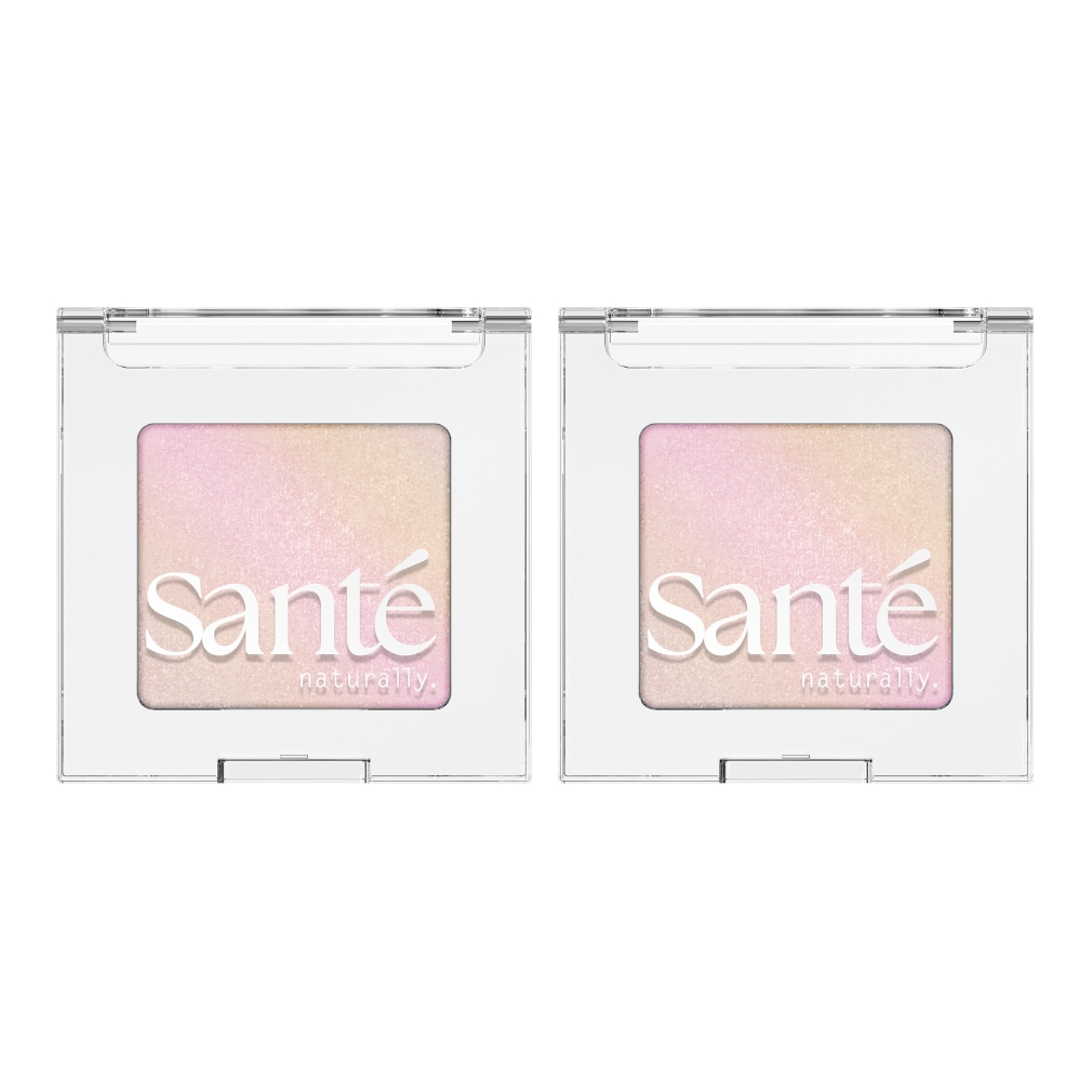 SANTE Lidschatten »Eyeshadow Aura Shade« Lidschatten, mit Duochrom Finish, langanhaltend
