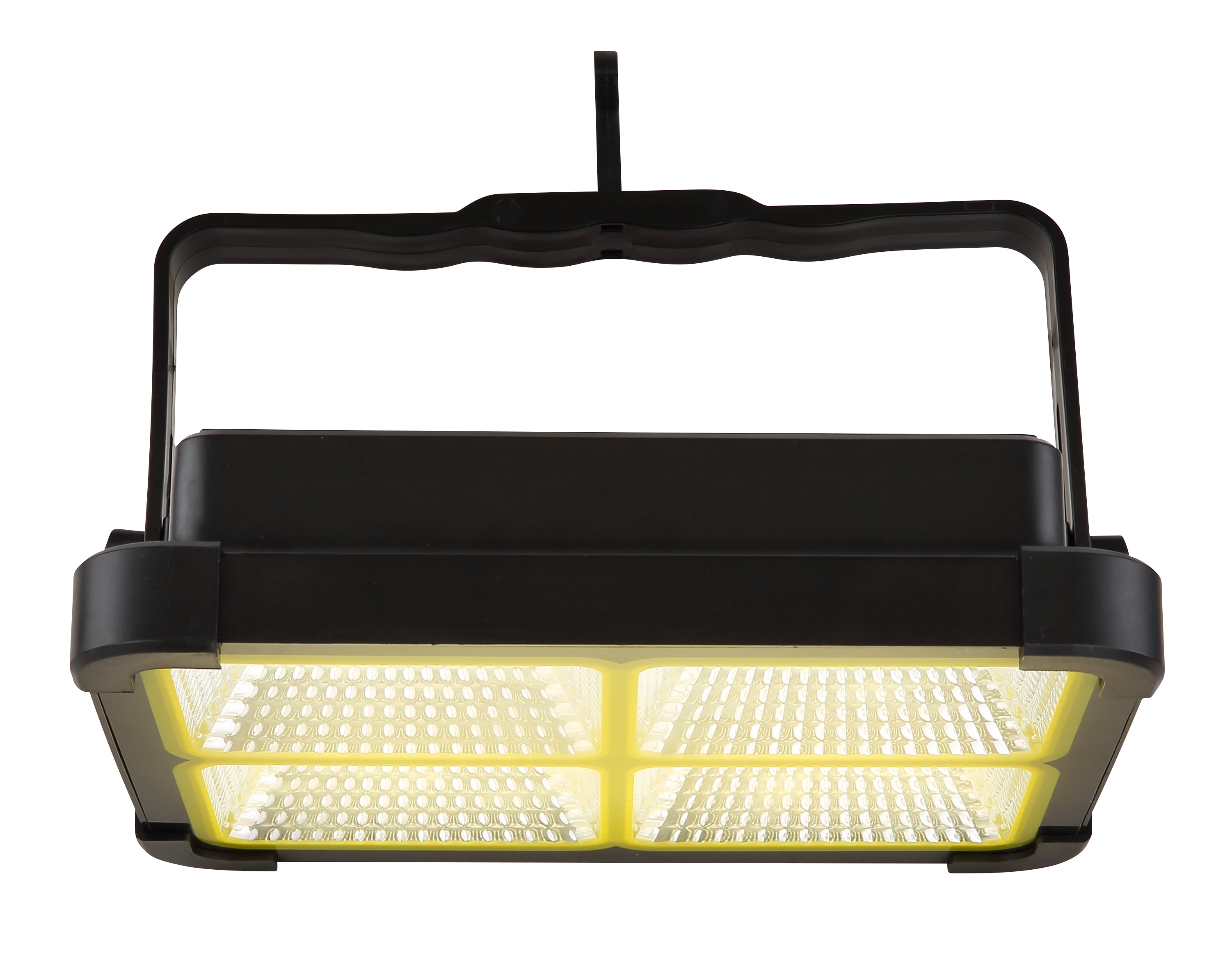 GLOBO LIGHTING LED Solarleuchte "SOLARLEUCHTE KUNSTSTOFF SCHWARZ, 1XLED" LED-Modul 1 Stk. Tageslichtweiß Solar/IP44/Laden mittels Solar oder USB/hängen,stellen, Magnet