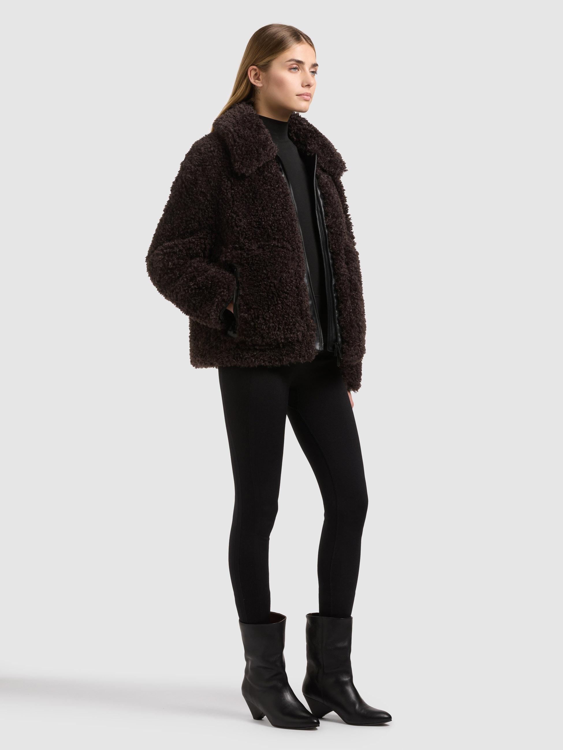 khujo Winterjacke »ELOWYN« ohne Kapuze