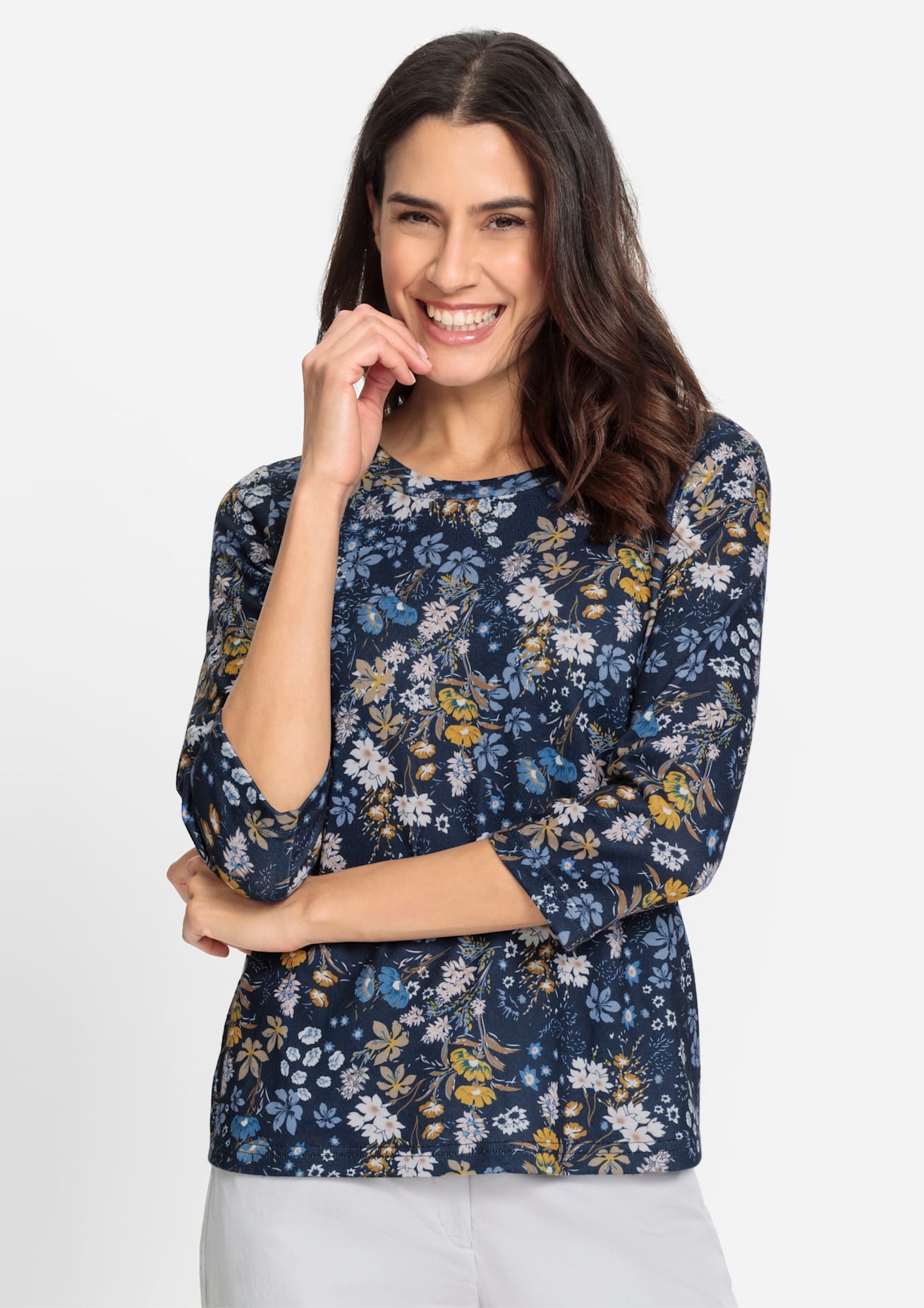 Inspirationen Print-Shirt "Druck-Shirt", (1 tlg.) günstig online kaufen