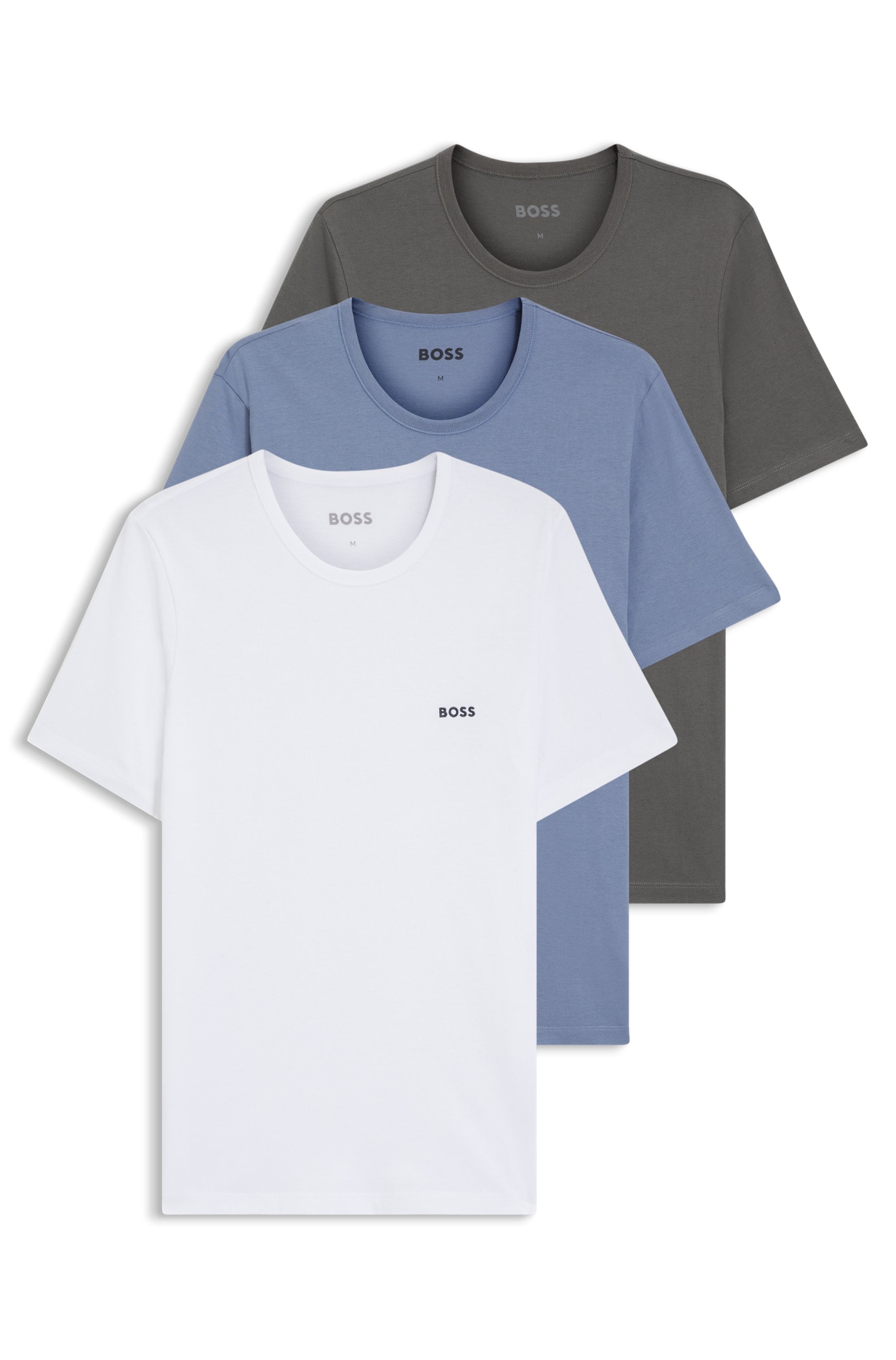 BOSS T-Shirt "TShirtRN 3P Classic" Packung, 3 Stk. tlg. günstig online kaufen