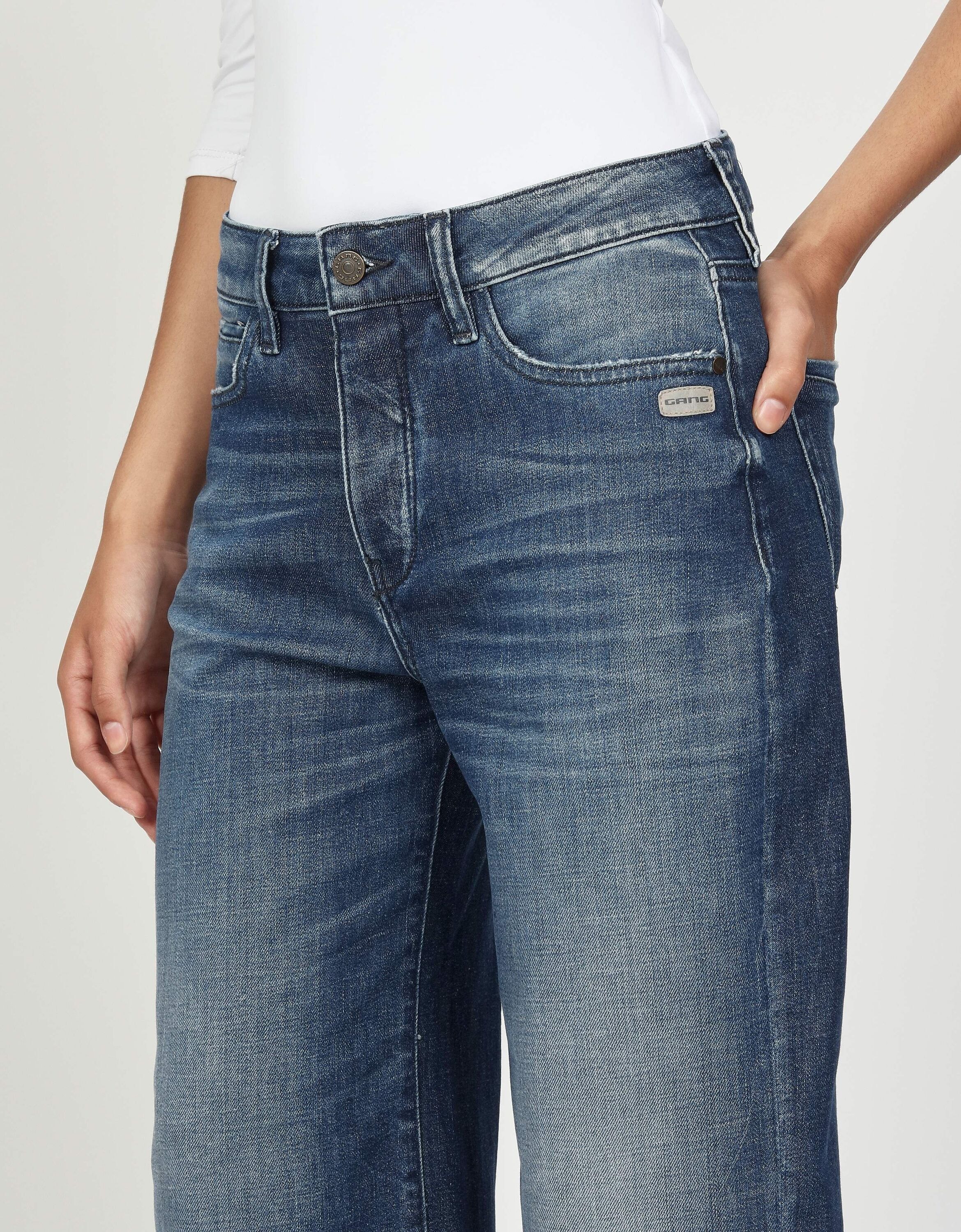 GANG 5-Pocket-Jeans »94JUL CROPPED« im 5-Pocket Style