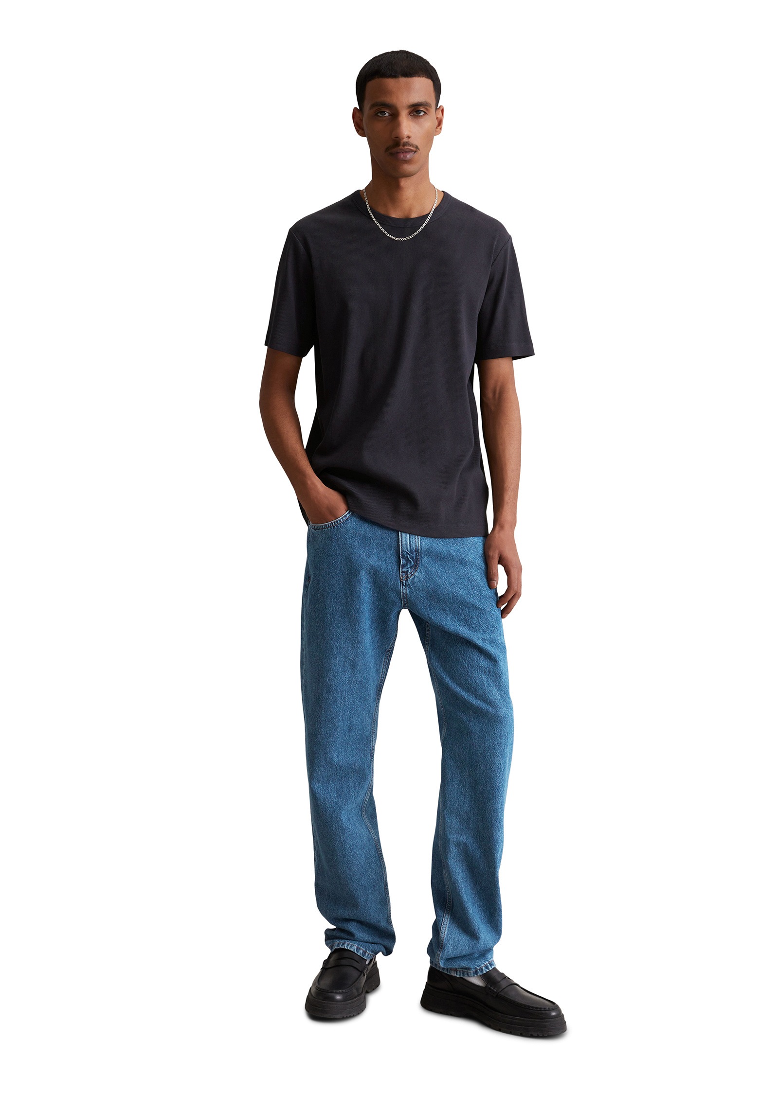 Marc O'Polo DENIM T-Shirt »aus Bio-Baumwoll-Mix«