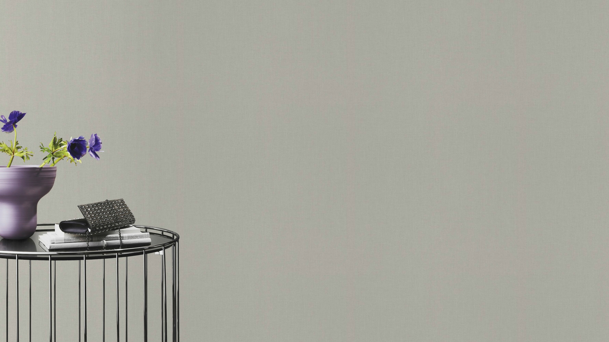 Rasch Vliestapete »Poetry« Leinenoptik | uni geprägt