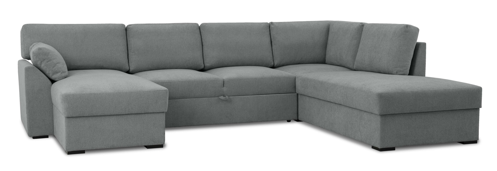 Home affaire Wohnlandschaft "Citry Schlafsofa", Breite 309 cm, Chenille, Be günstig online kaufen