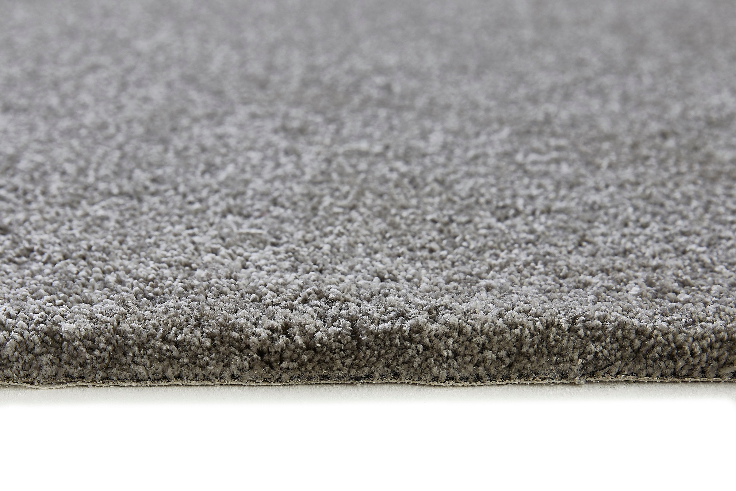 Andiamo Teppichboden »Genua, Kräuselvelours, Made in Netherlands«, rechteckig, 1,5 mm Höhe, Uni-Farben, Breite 400 cm, sehr weicher Flor, Schlafzimmer, Wohnzimmer