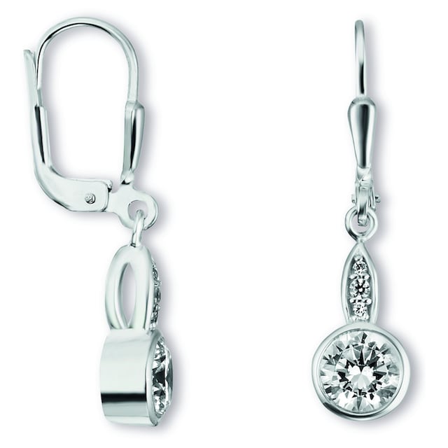 ONE ELEMENT Paar Ohrhänger »Zirkonia Ohrringe Ohrhänger aus 925 Silber«,  Damen Silber Schmuck online kaufen | BAUR
