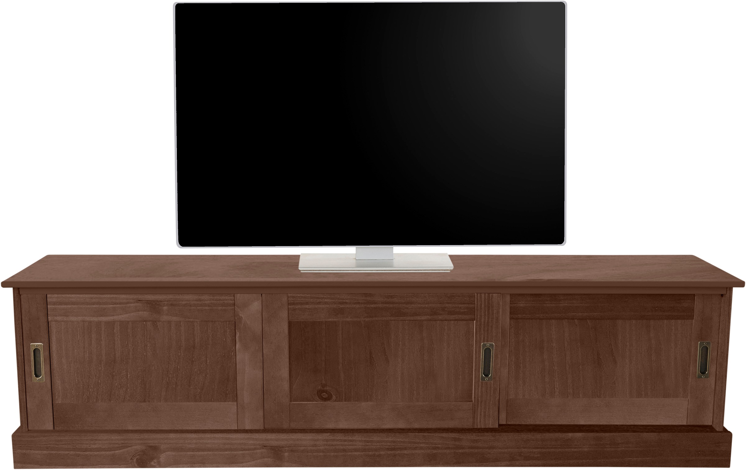 OTTO home Lowboard "Schröder" Kommode mit 3 Schiebetüren, aus massivem Kief günstig online kaufen