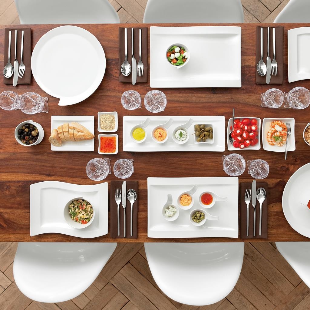 Villeroy & Boch Besteck-Set »Tafelbesteck NewWave 24er Set edelstahl« Spülmaschinenfest