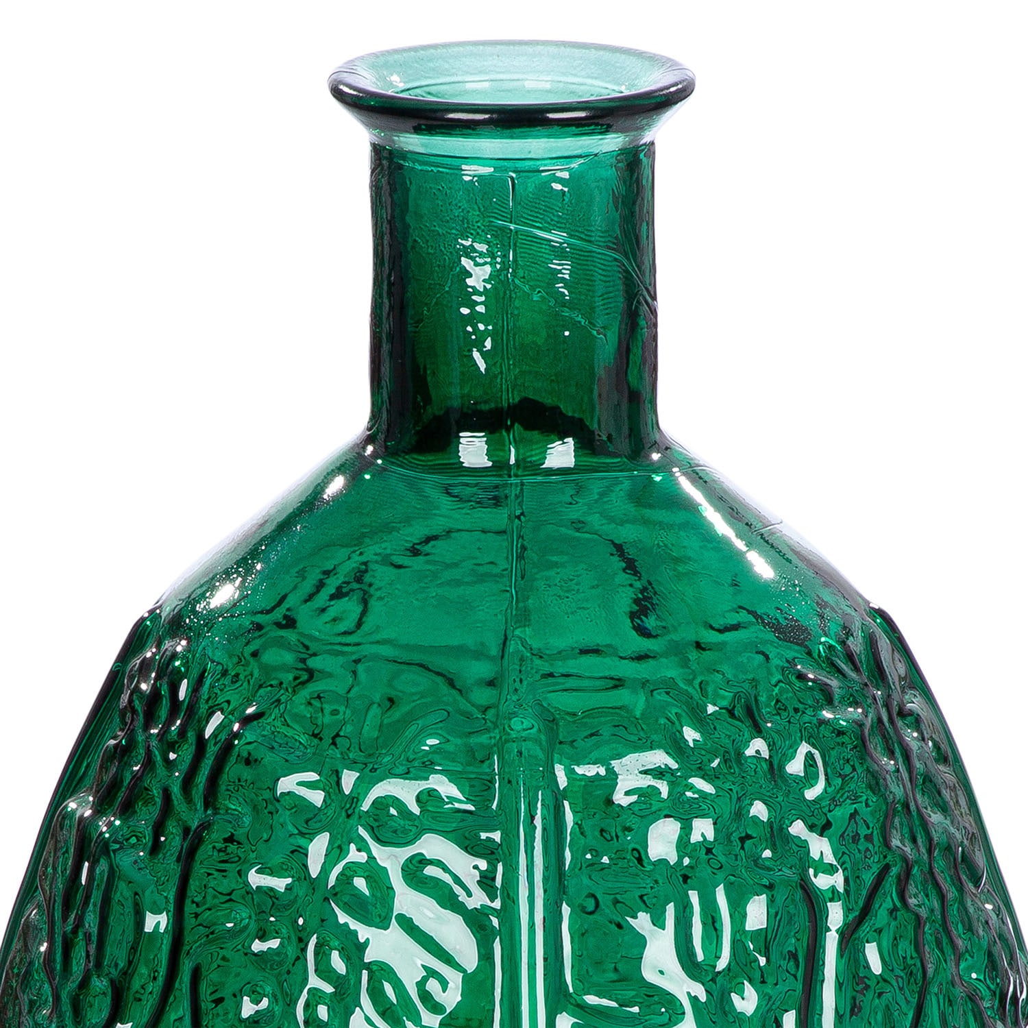 GILDE Bodenvase »Bodenvase rund Dschungel«