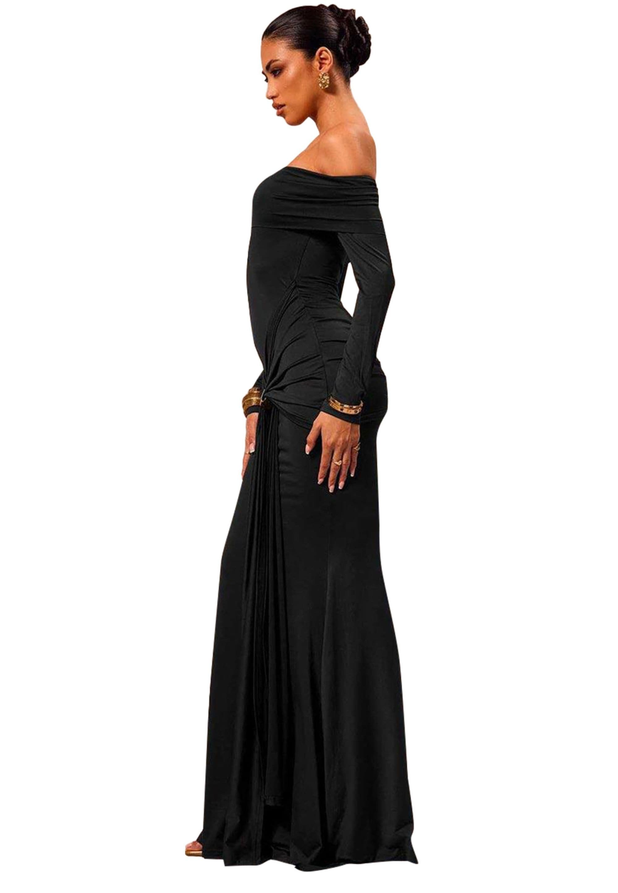 Moda Minx Jerseykleid »Samantha Off Shoulder Dress«, im schulterfreien Design