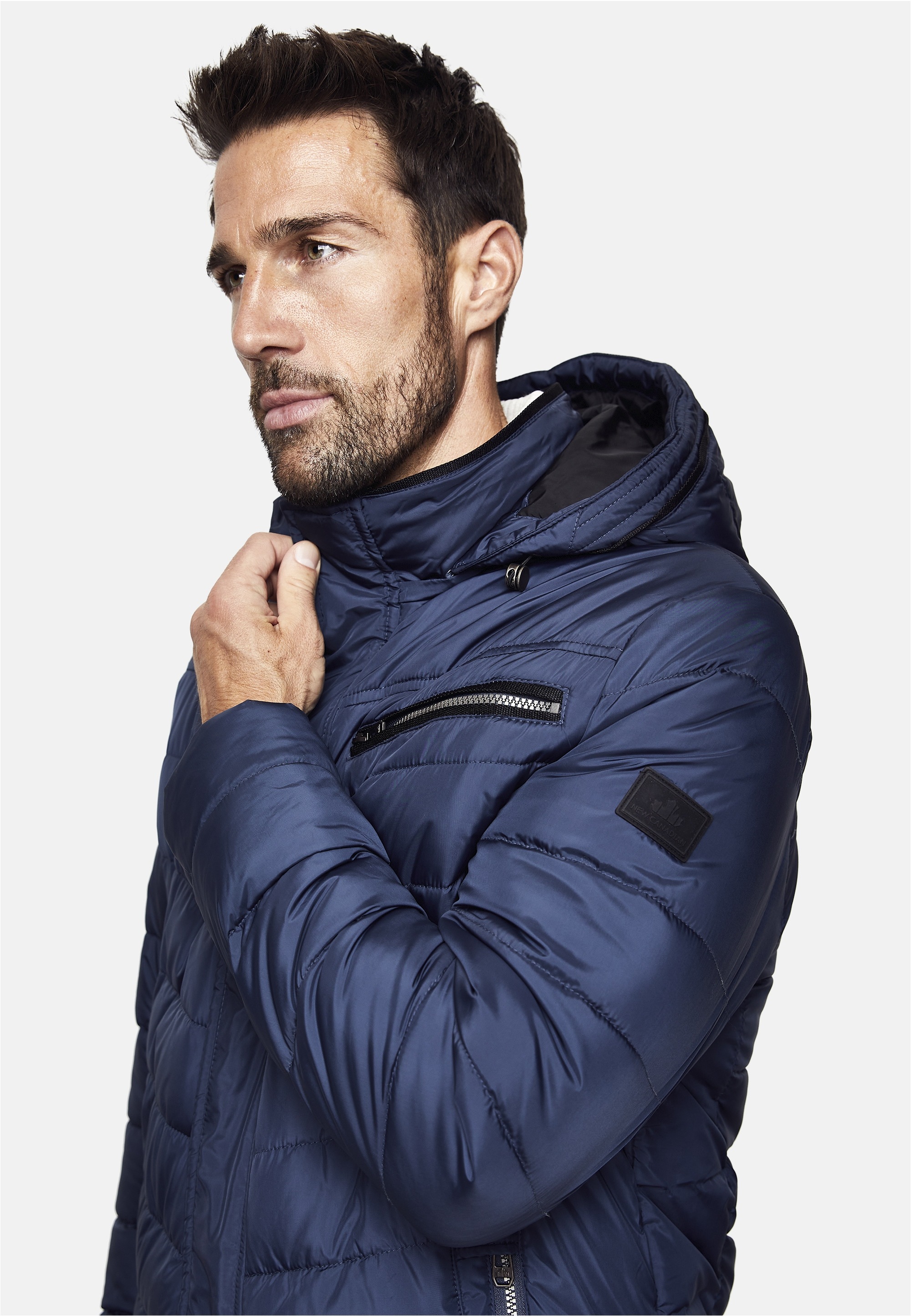 New Canadian Steppjacke »Lightwear-Stepp Jacke«, mit abnehmbarer Kapuze
