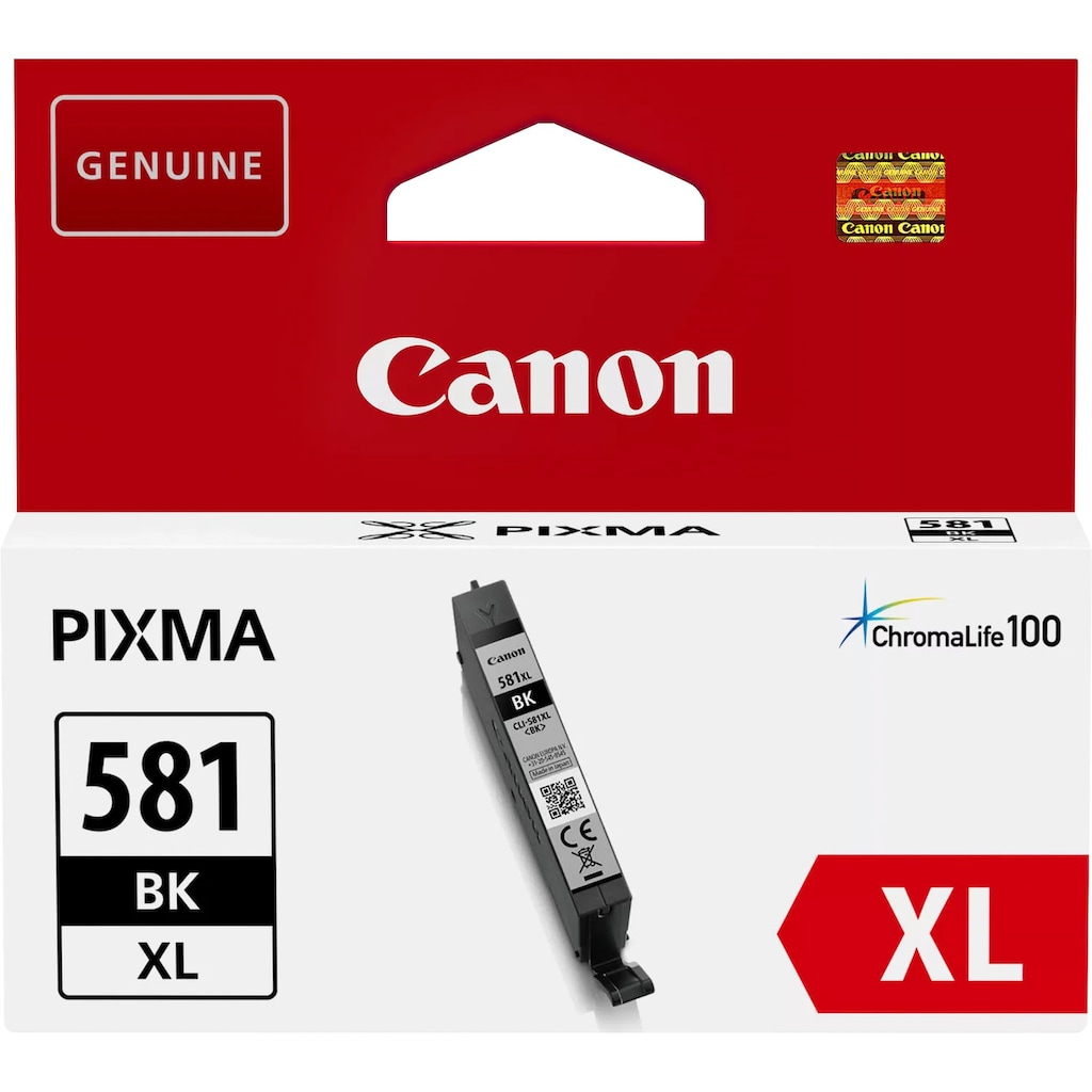 Canon Tintenpatrone »INK CLI-581XL PB«, original Druckerpatrone 581 photo blau XL