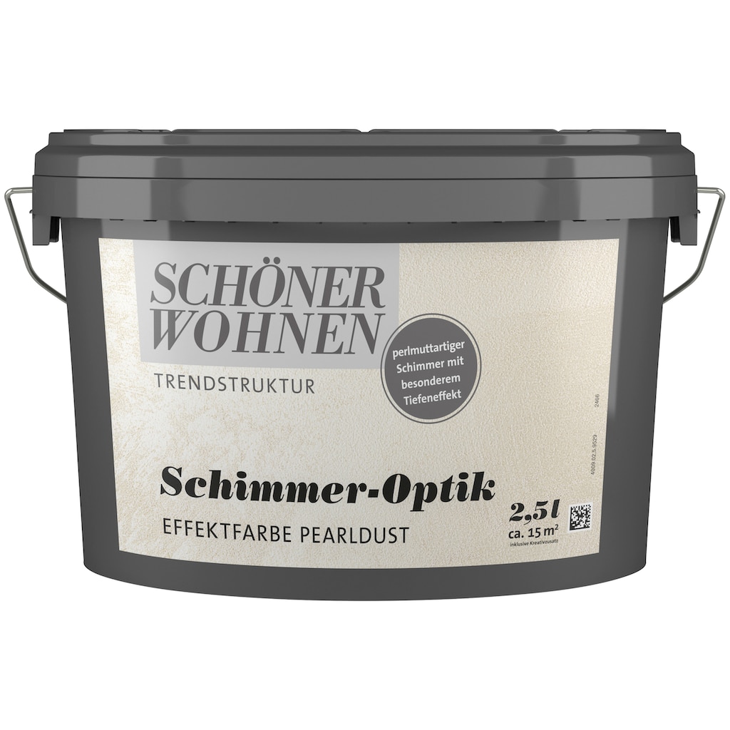 SCHÖNER WOHNEN FARBE Wand- und Deckenfarbe »TRENDSTRUKTUR Schimmer-Optik Effektfarbe«