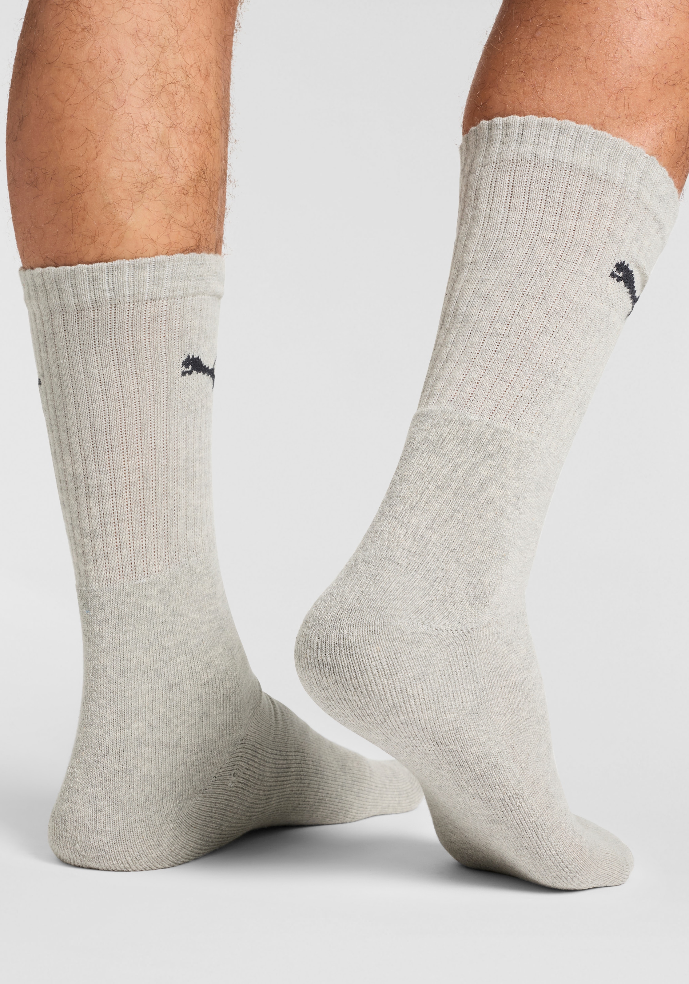 PUMA »PUMA CREW SOCK 9P ECOM« 9 Paar, 9 Stk. tlg. Tennissocken, atmungsaktiv, feuchtigkeitsregulierend