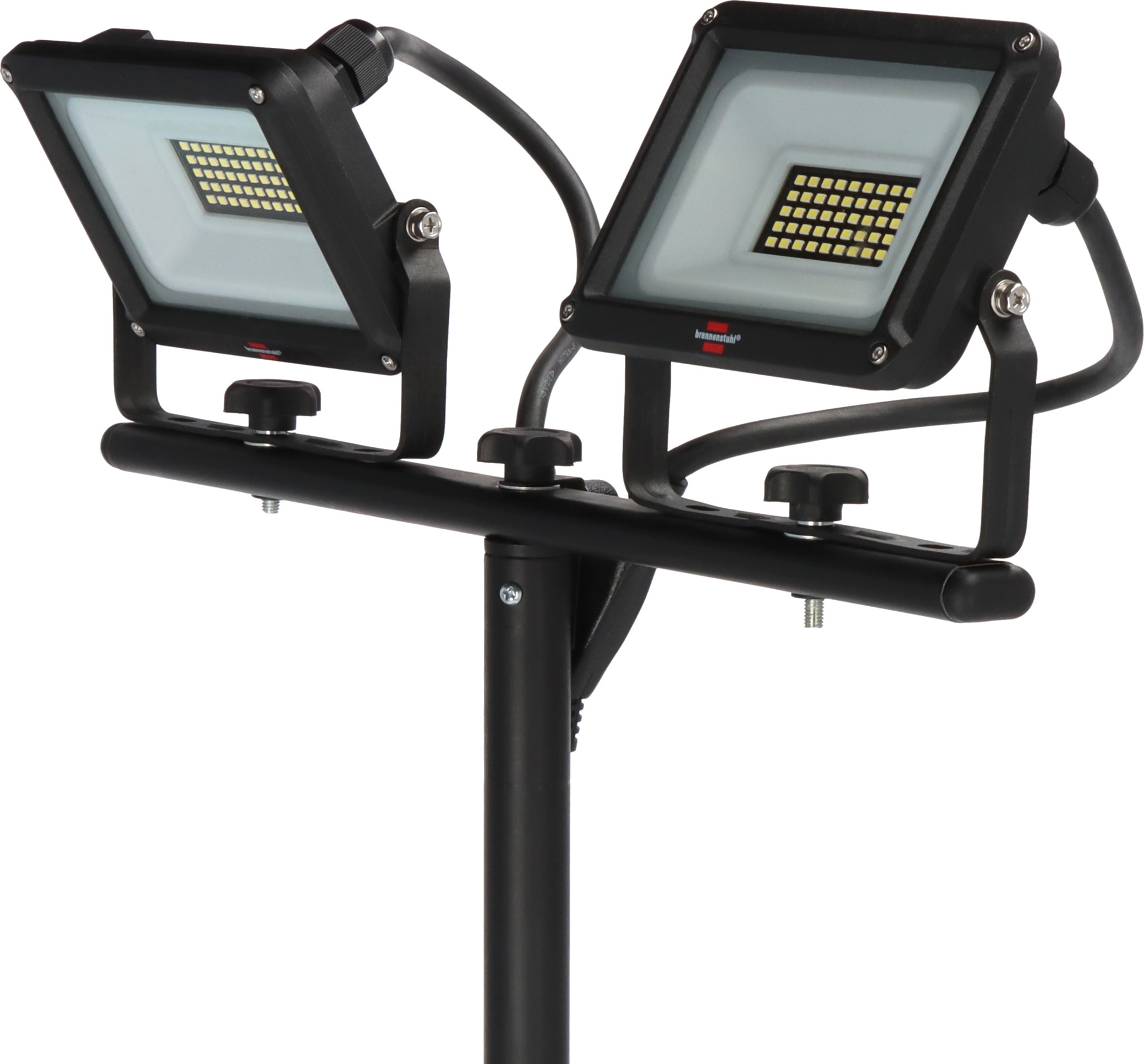 Thumbnail - Brennenstuhl LED Baustrahler "JARO 6060 T", Leuchtmittel LED-Modul  LED fest integriert, LED Arbeitsstrahler mit höhenve...