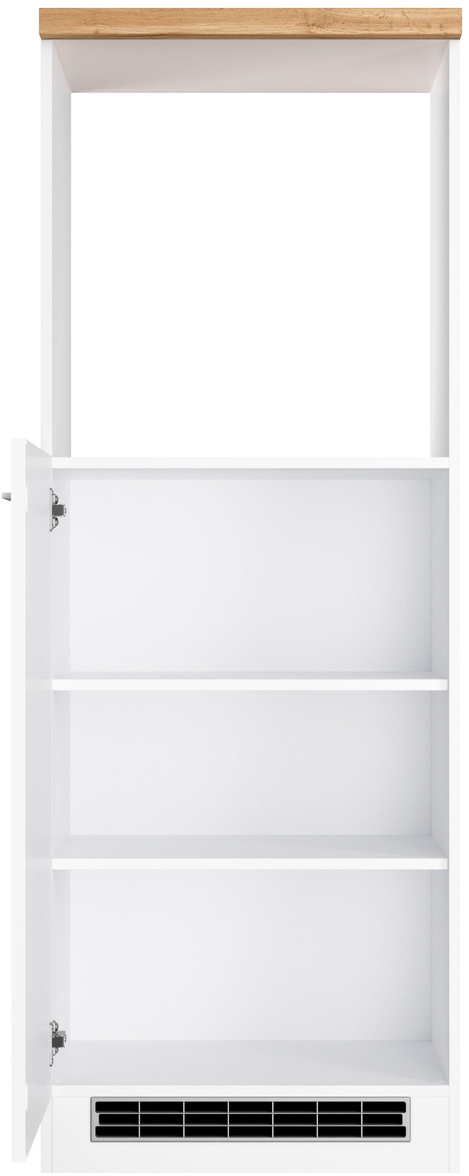 KOCHSTATION Backofenumbauschrank »KS-Milan«, HELD Möbel, Ofenumbauschrank 60 cm, matte oder hochglänzende Fronten