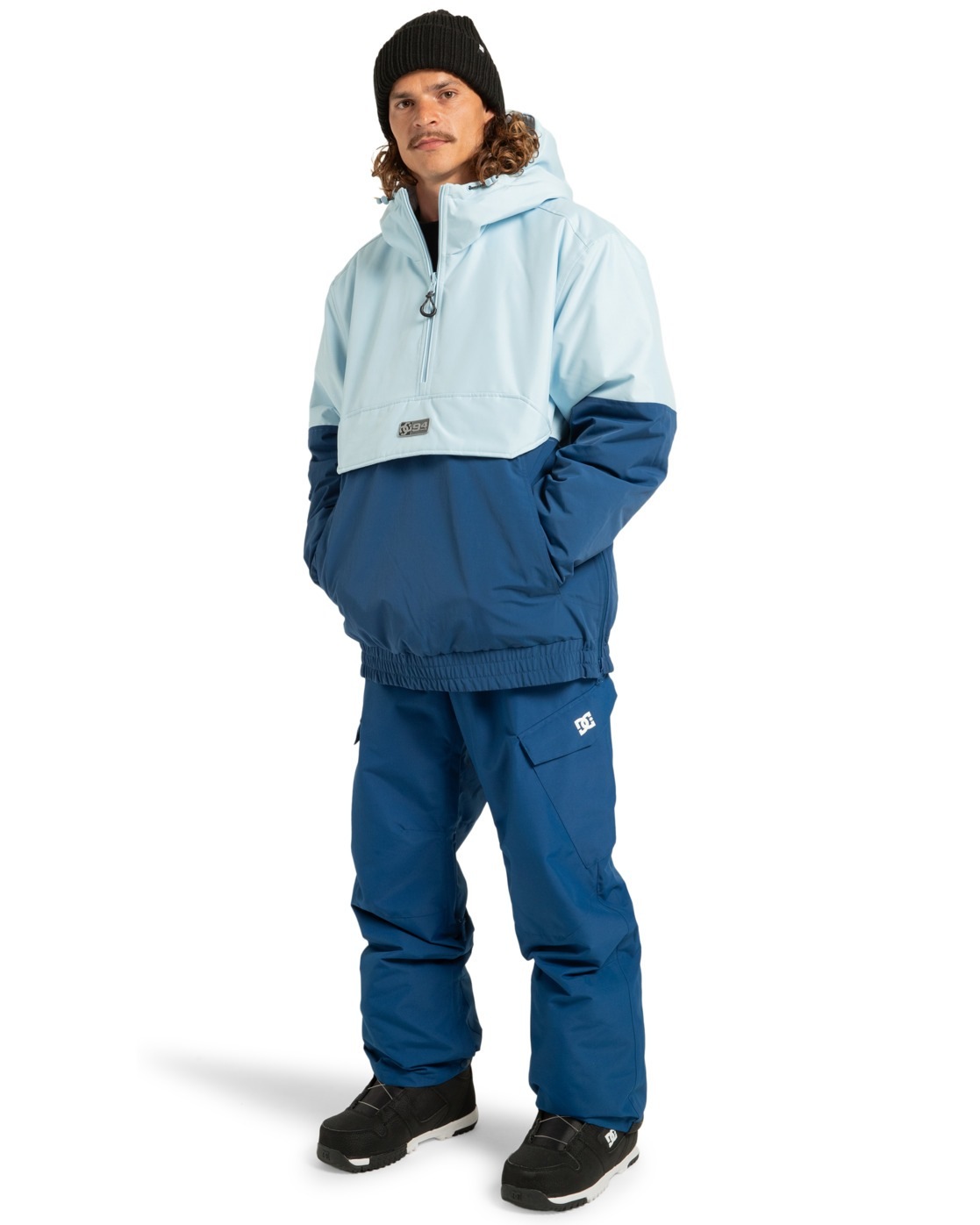 DC Shoes Nexus Reversible Ski Jacket Cashmere Blue Size S 3