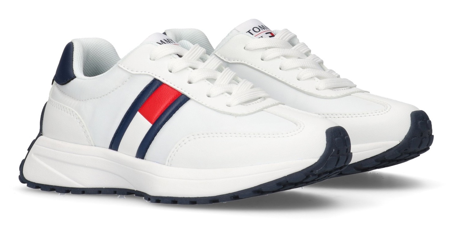 Sneaker, Runners Sneaker, Retro Sneaker, Schnürschuh mit Logoflag