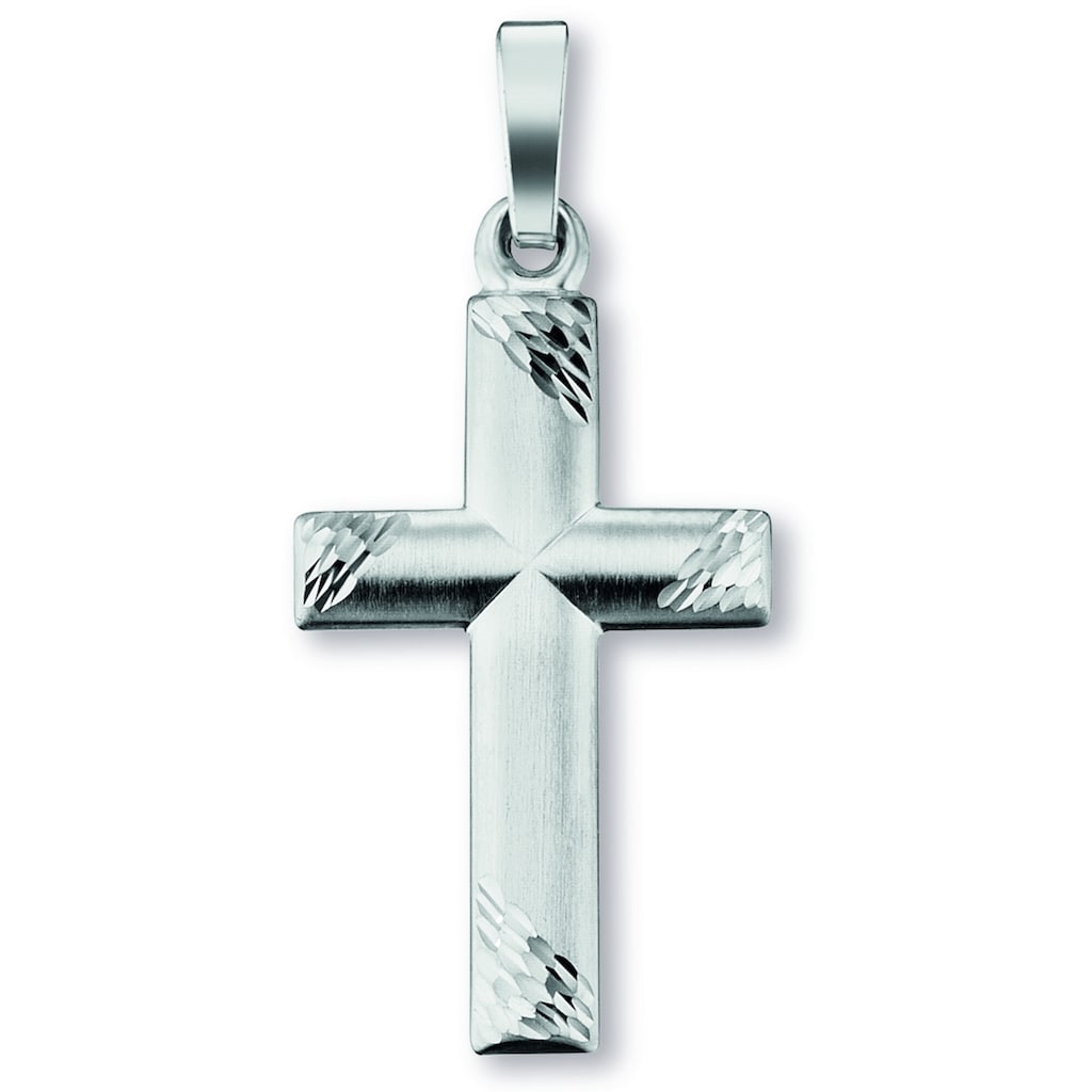 ONE ELEMENT Kette mit Anhänger »Kreuz Anhänger aus 925 Silber« Schmuckset Set mit verstellbarer Halskette