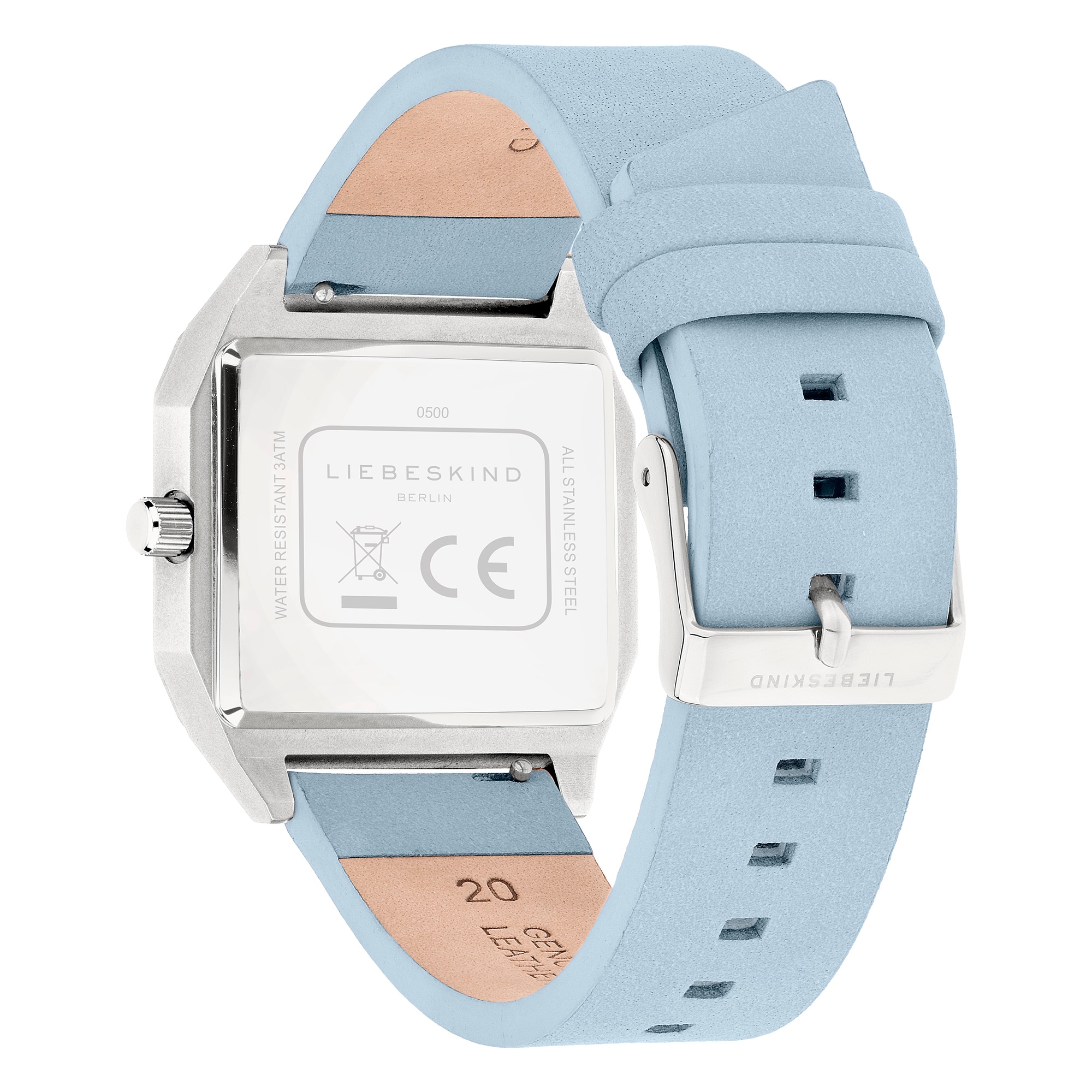 Liebeskind Berlin Quarzuhr »Vinyl Vision« Armbanduhr, Damenuhr, Lederarmband, analog