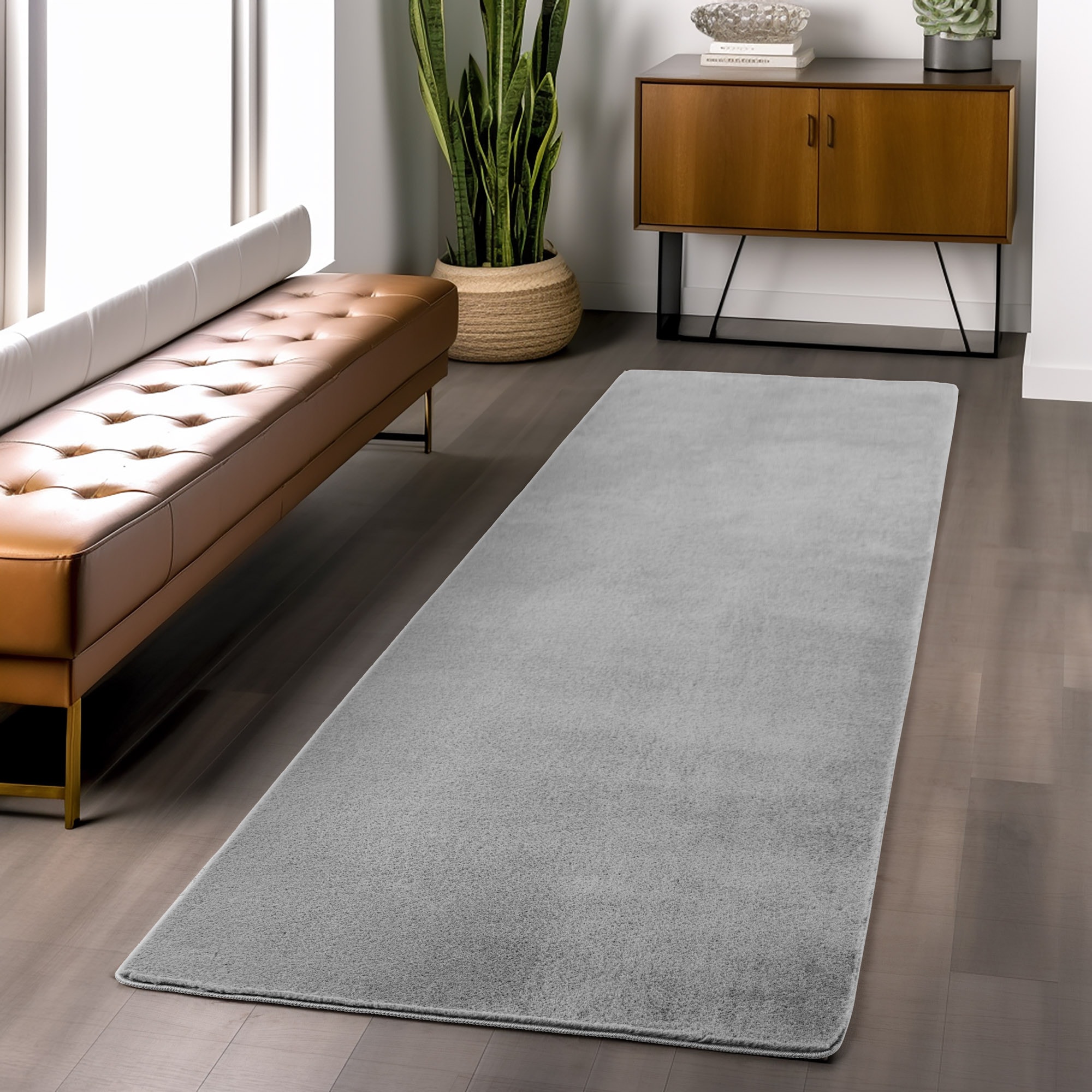 Ayyildiz Teppiche Teppich "JOY 1400, auch als Läufer und in Rund erhältlich" rechteckig 11 mm Höhe besonders weich, uni Kurzflor, Wohnzimmer, Kinderzimmer