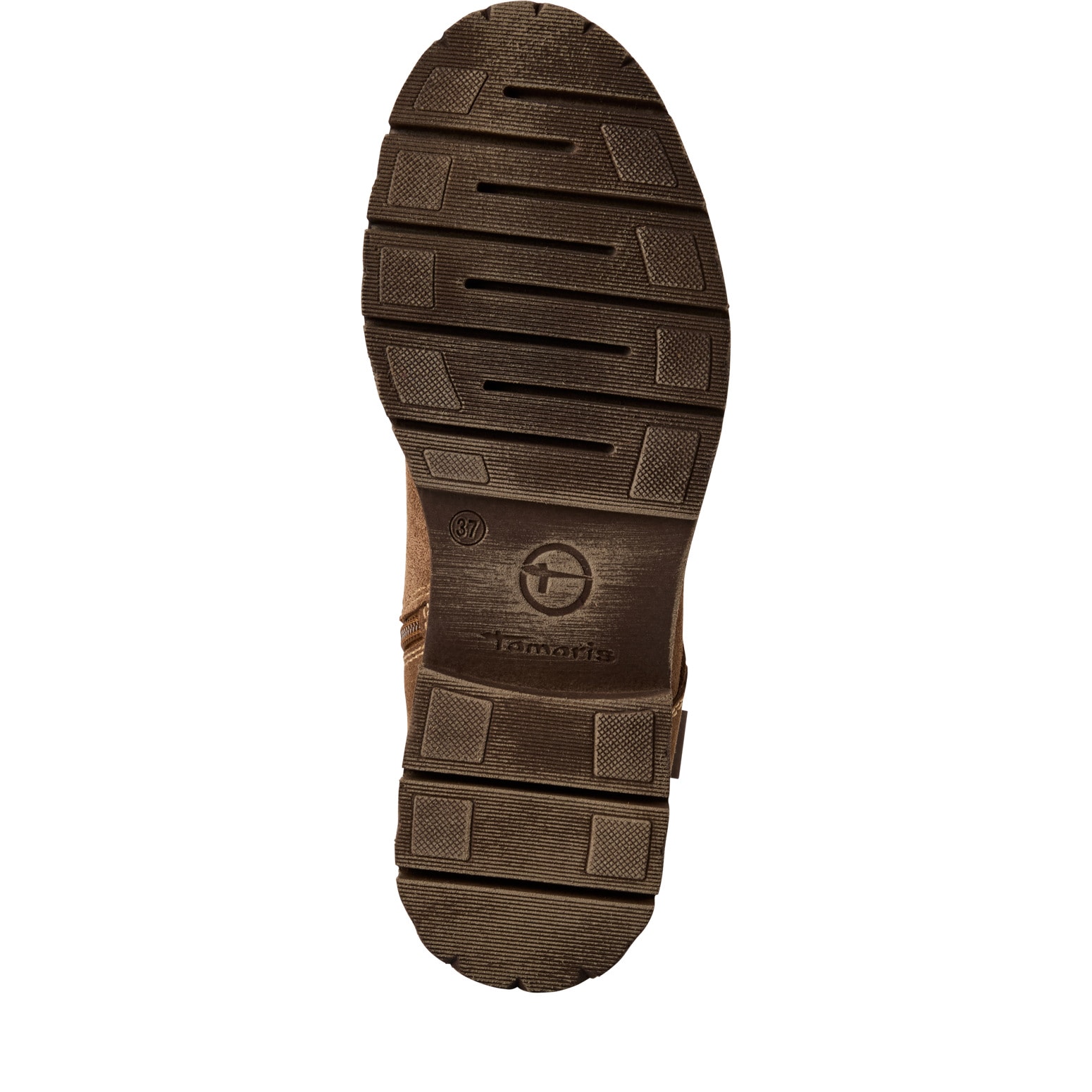 Tamaris Schnürstiefelette, Blockabsatz, Schnürboots mit modischen Ziernähten