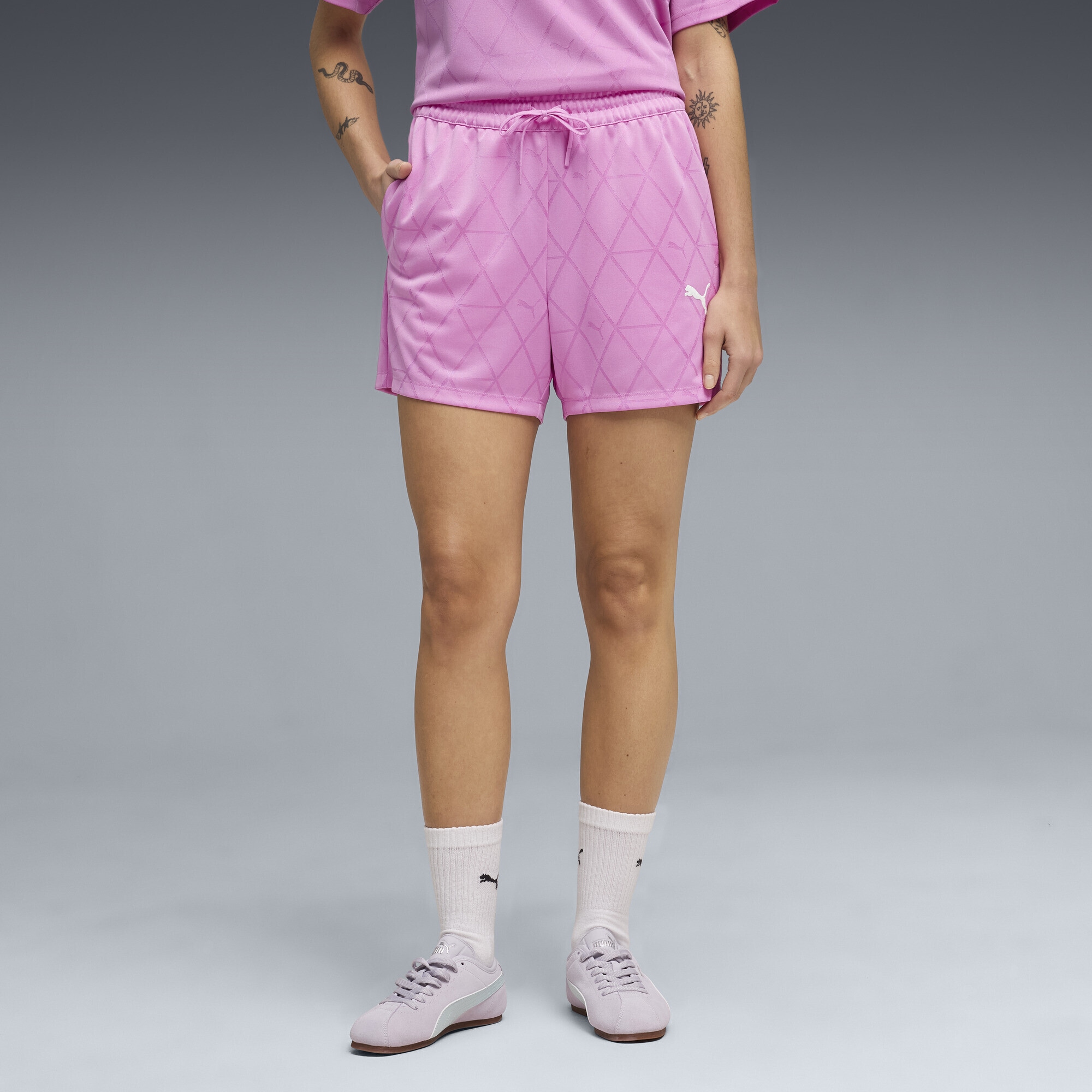 PUMA Sporthose »PUMA Sport High-Rise 4" Jerseyshorts Damen«