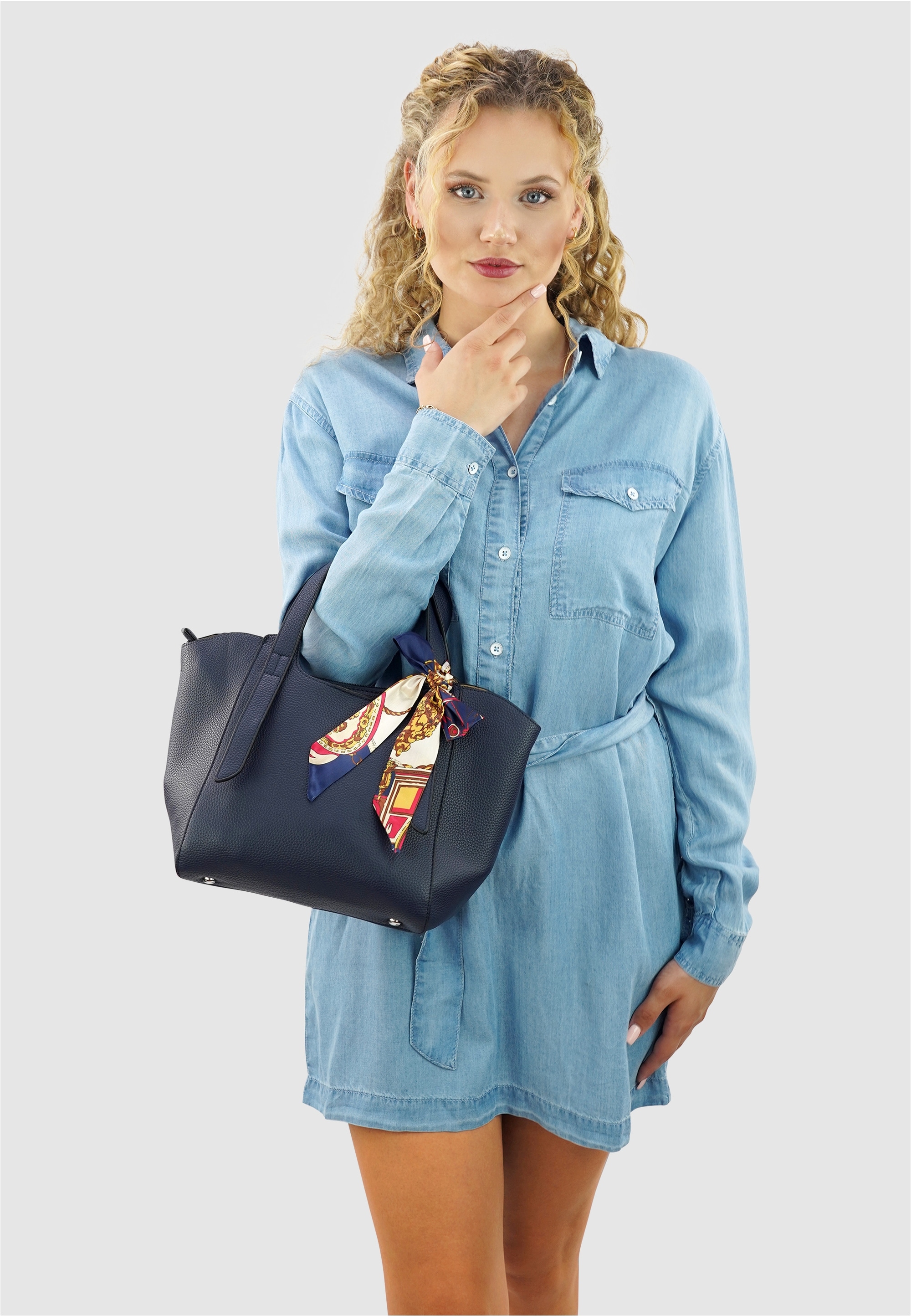 Harpa Schultertasche »SAGE« mit dekorativem Schal