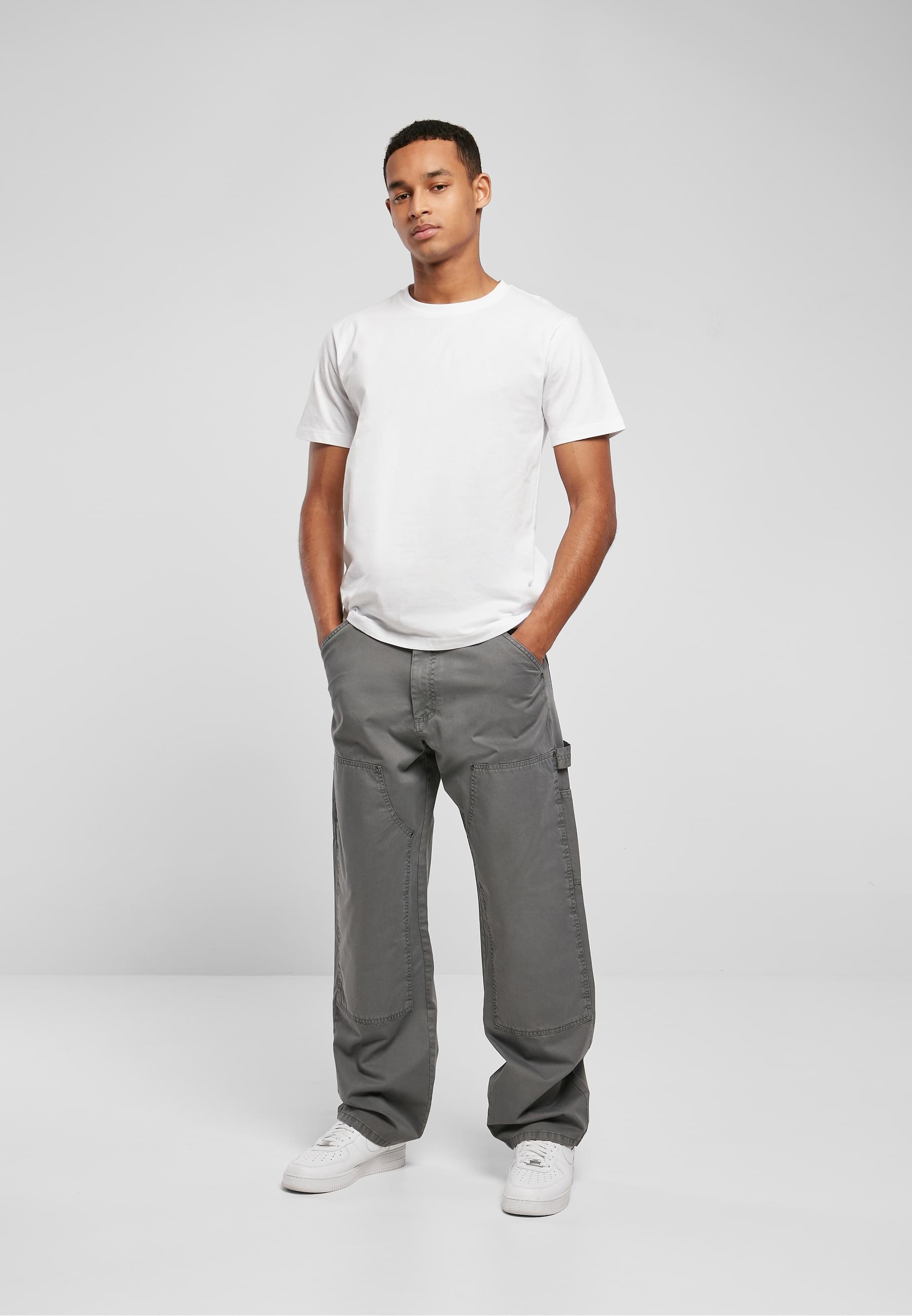URBAN CLASSICS Stoffhose »Urban Classics Herren Double Knee Carpenter Trouser«, (1 tlg.)