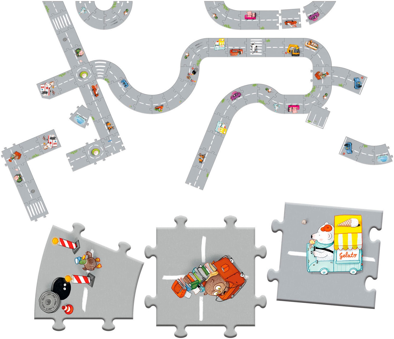 Magellan Spiel »Bau dir deine Straße 1«