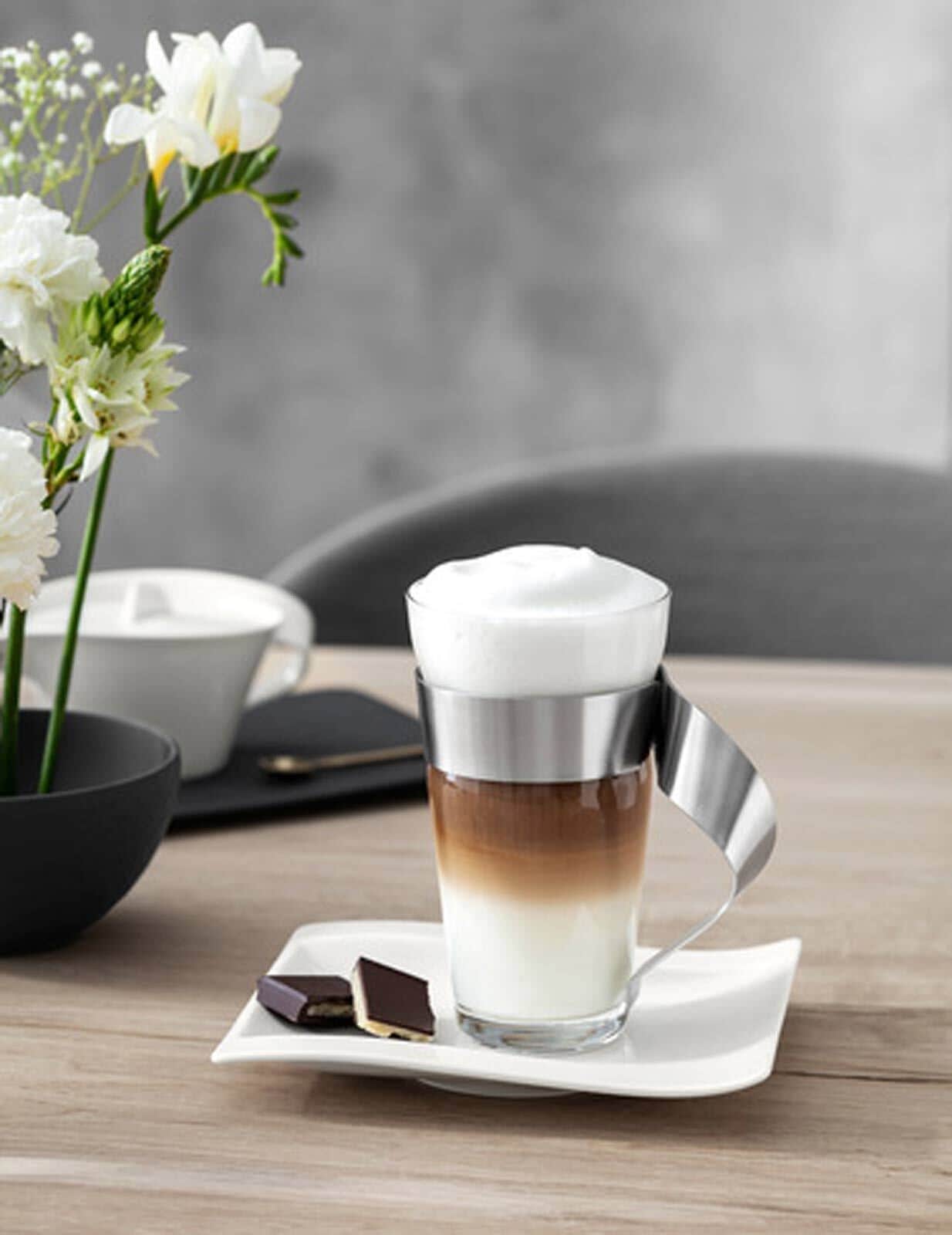 Villeroy & Boch Latte-Macchiato-Glas »Latte Macchiato-Glas NewWave 500 ml transparent«