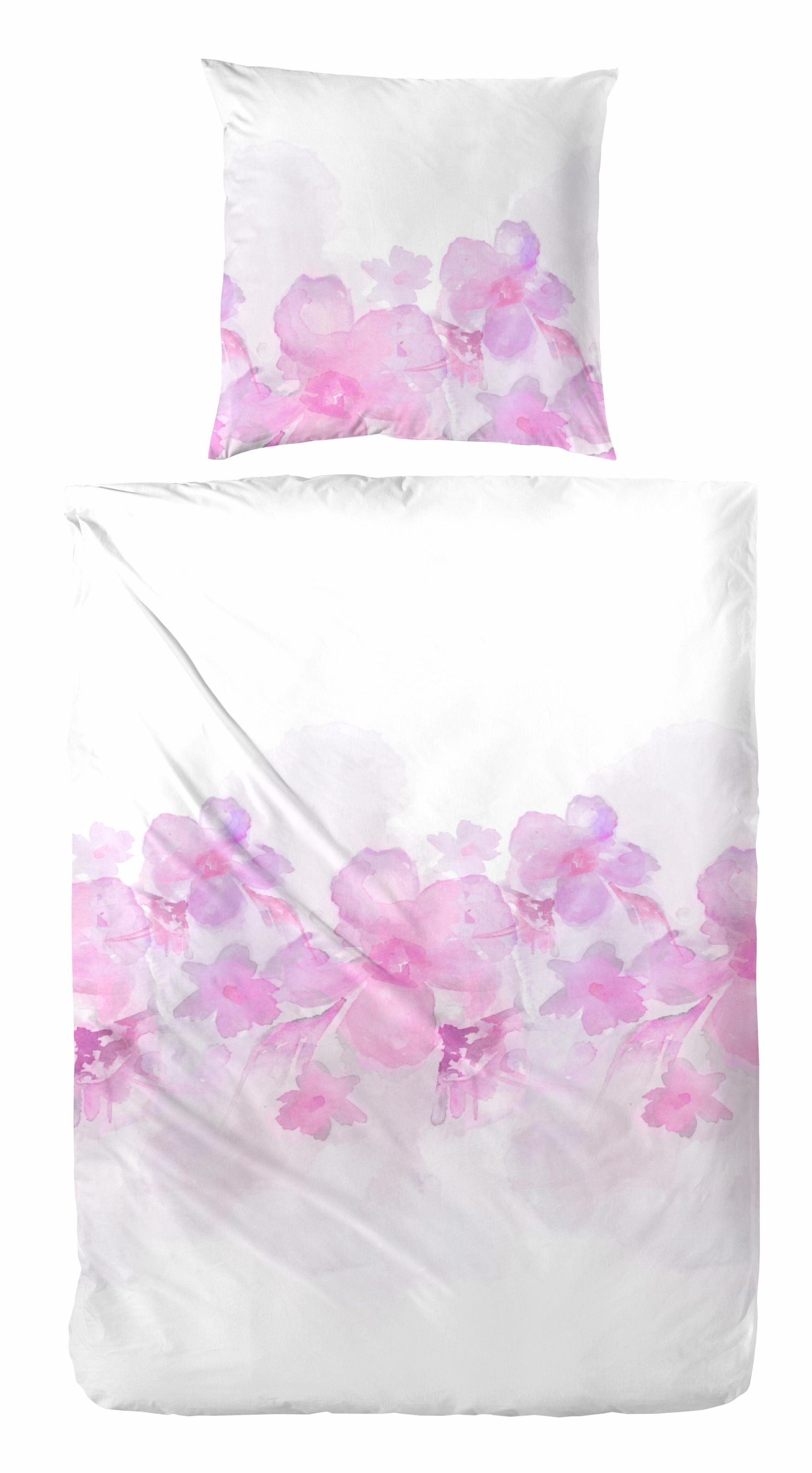Primera Bettwäsche "Zelis" 2 Stk. tlg. mit romantischen Blumen günstig online kaufen