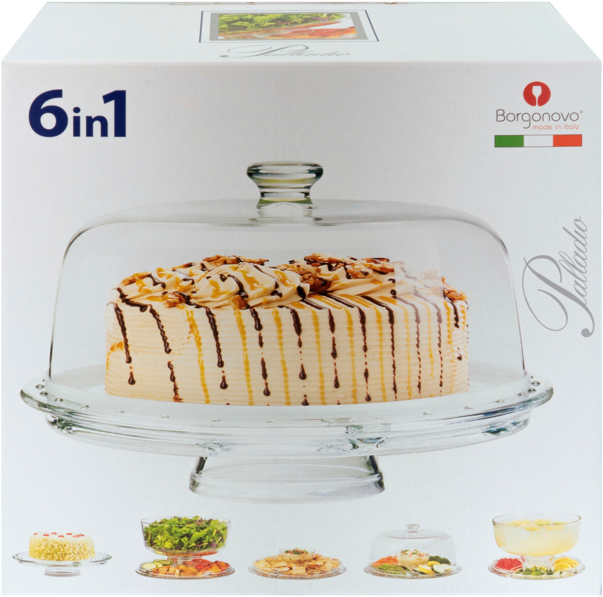 CreaTable Servier-Set »Servierbutler, 2-tlg.« Edles Servierset, Formschön elegant