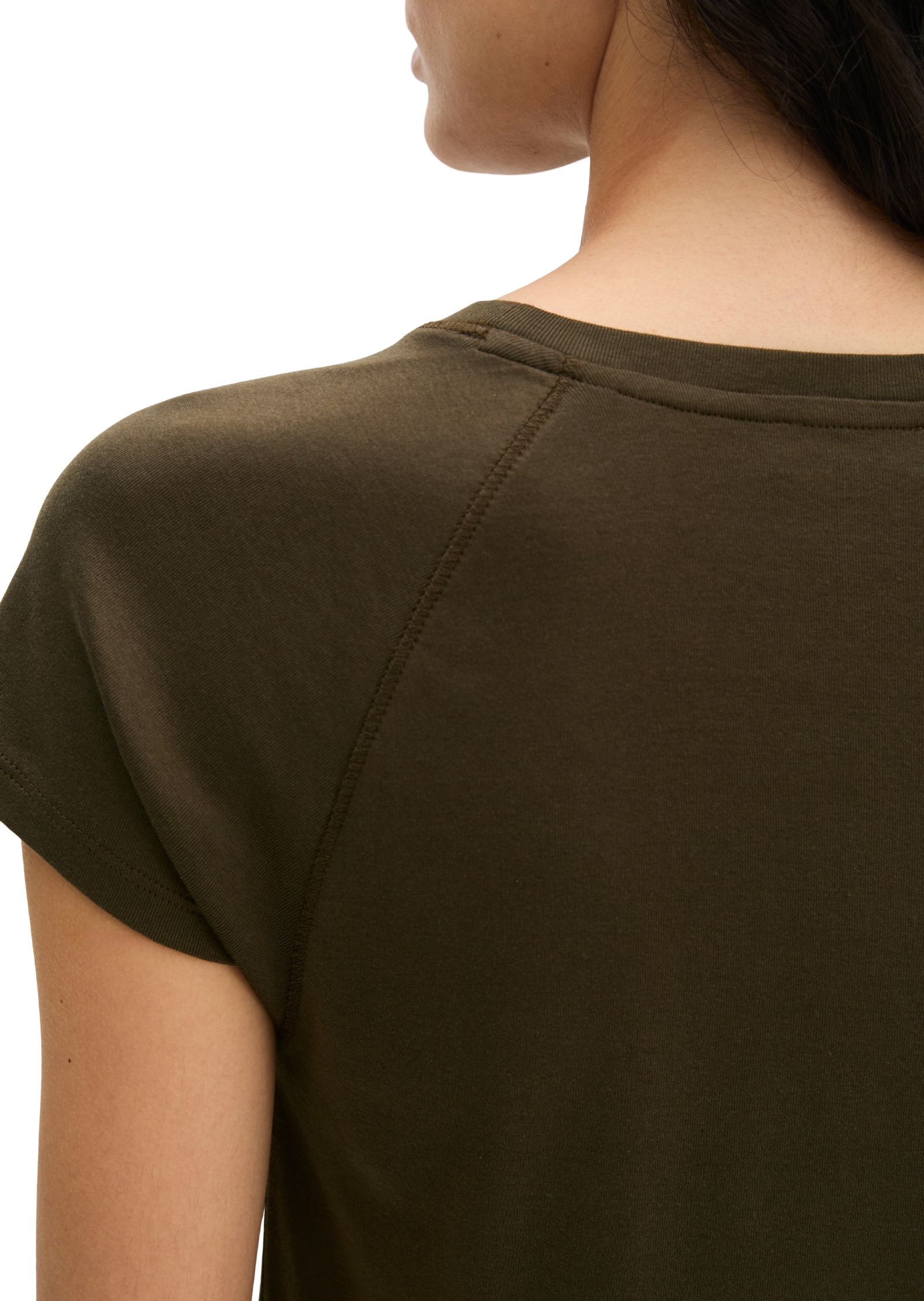 Marc O'Polo T-Shirt »aus Organic-Cotton-Rib-Jersey«