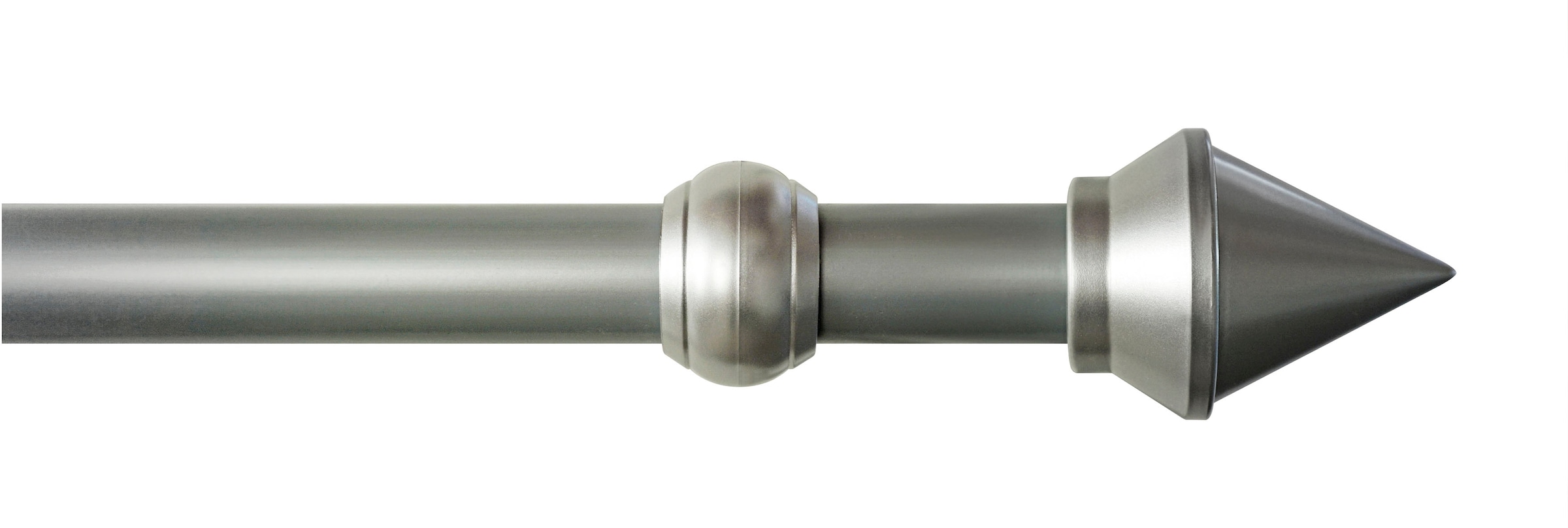 GARESA Gardinenstange "SEMARA" Ø 28 mm 1 läufig-läufig Wunschmaßlänge Vorha günstig online kaufen