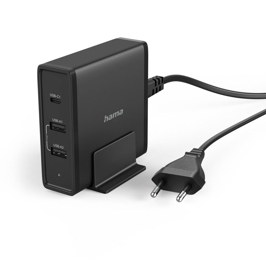 Hama USB-Adapter »USB C Hub, Multiport, 5 Ports, 3x USB A, USB C, HDMI™«, USB-C zu USB Typ A-USB-C-HDMI, 15 cm