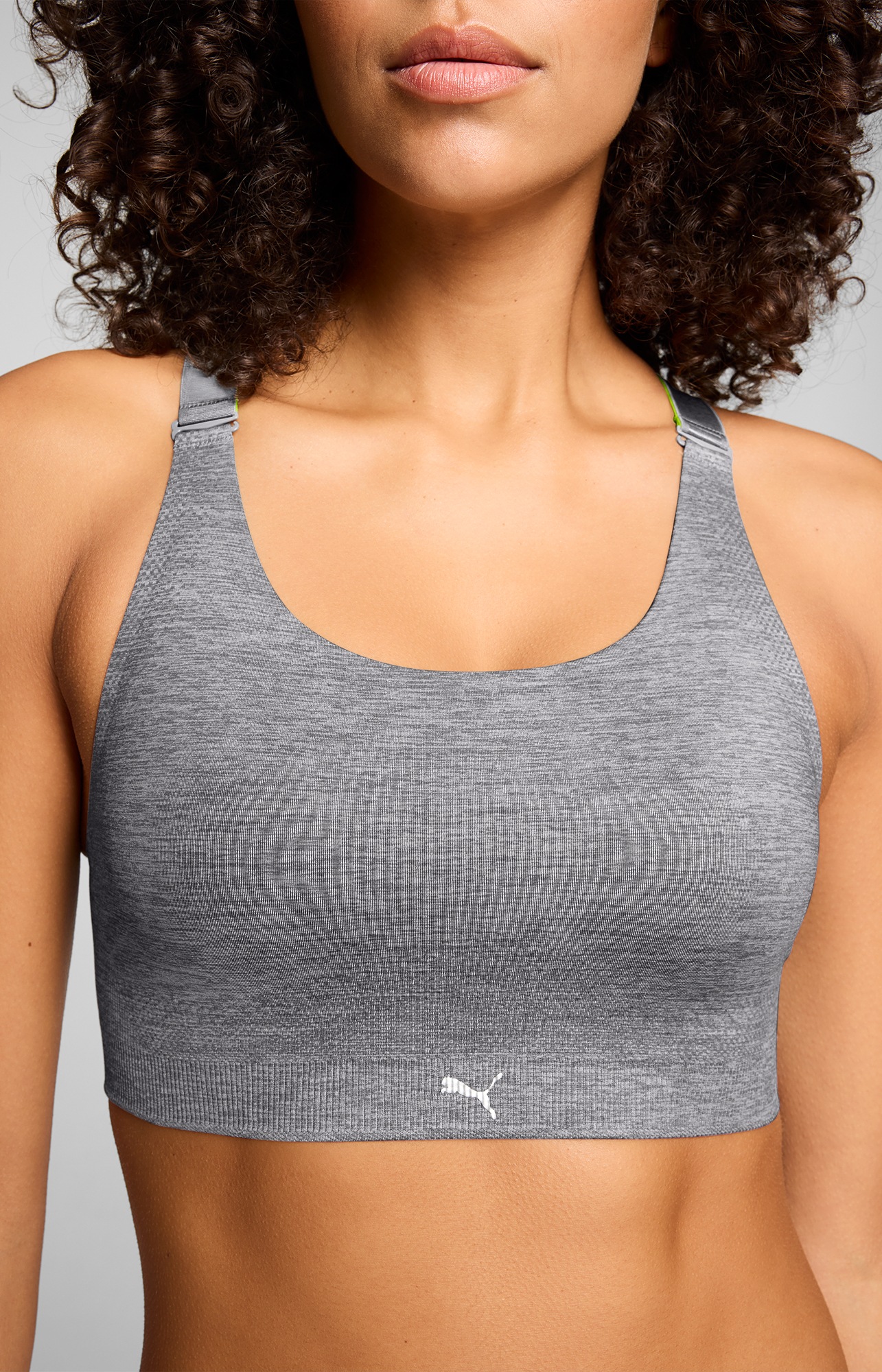 PUMA Bustier "PUMA WOMEN 3D KNIT SPORT TOP" wendbare und verstellbare Träge günstig online kaufen
