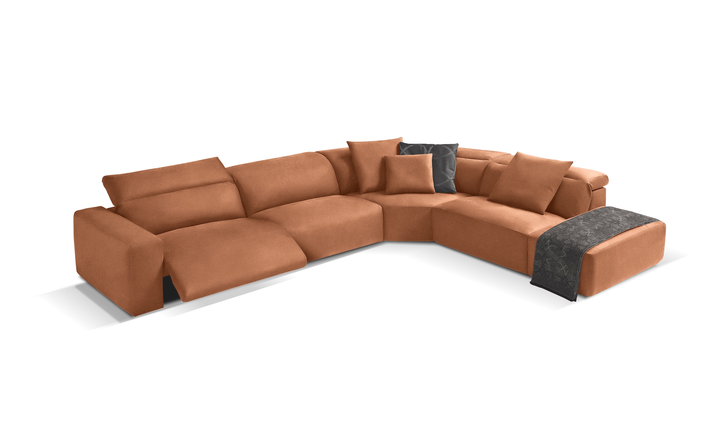 Egoitaliano Ecksofa "Beverly, extravangantes Designsofa mit erstklassigem S günstig online kaufen