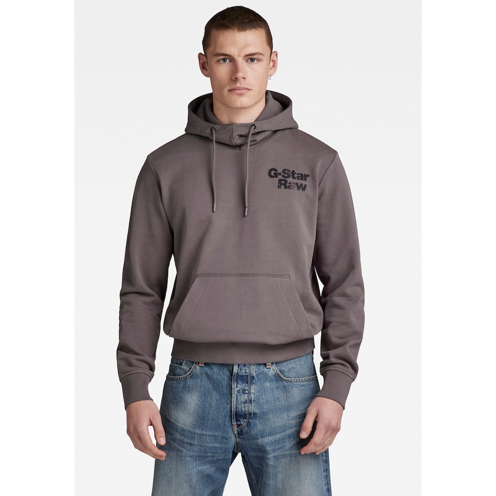 G-Star RAW Hoodie »Back print hdd sw«