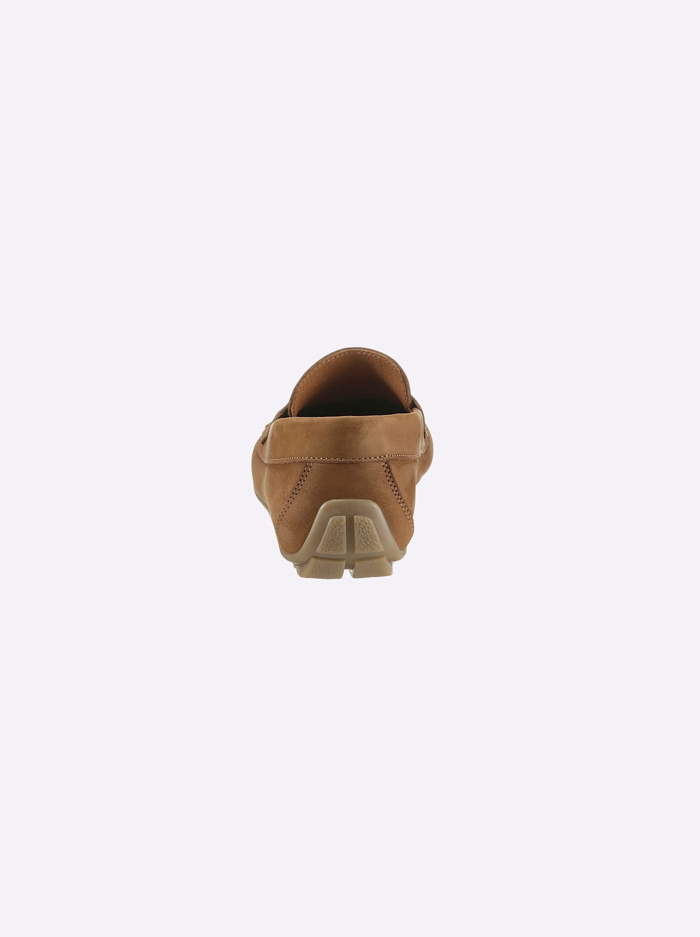 Mokassin HEINE, Damen, Gr. 37, braun (cognac), Leder, Rindsleder, Schuhe Mokassin 3