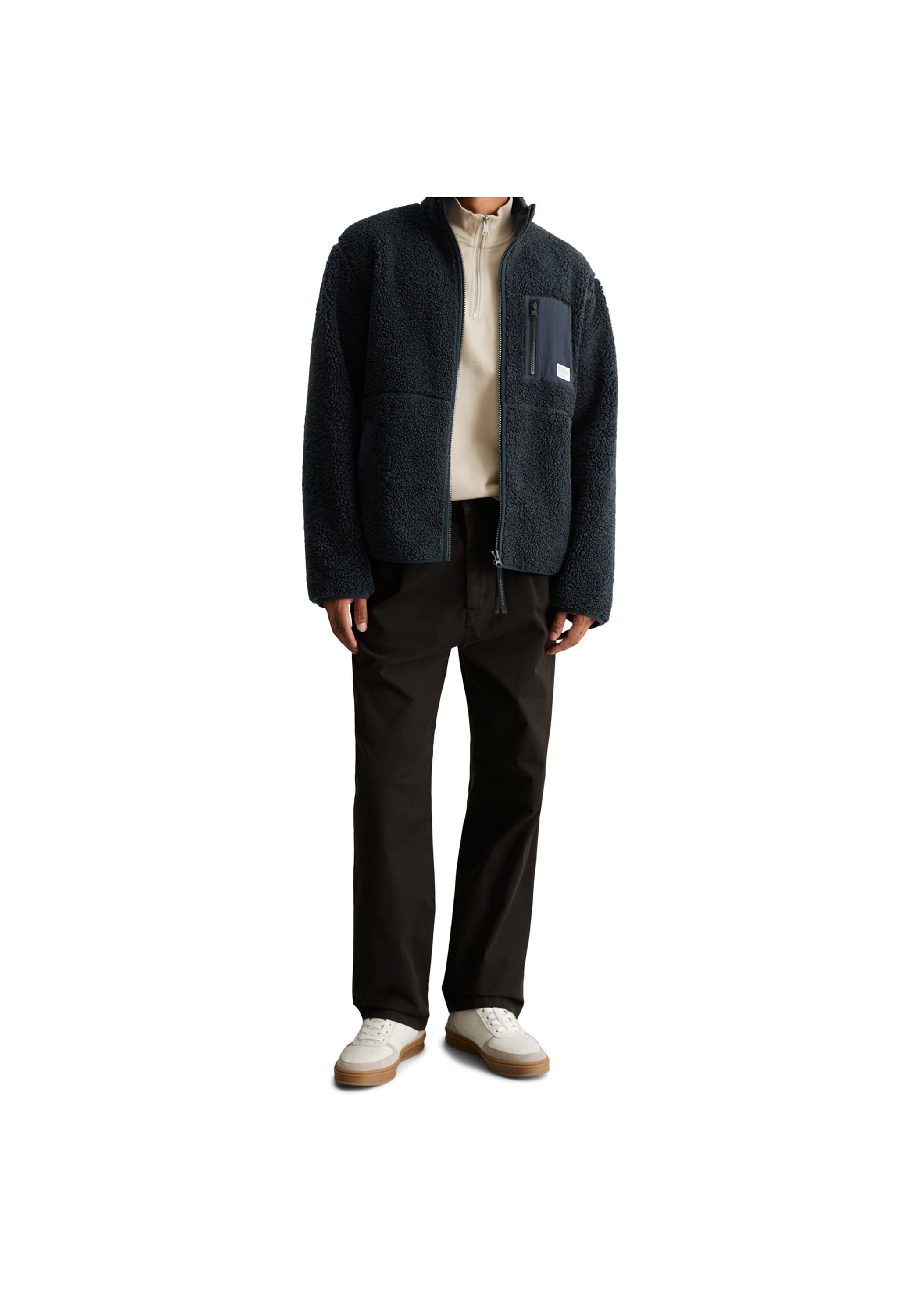 Marc O'Polo DENIM Windbreaker »Übergangsjacke Woven Outdoor Jacket Knit 1er Pack« 1 Stk. tlg.