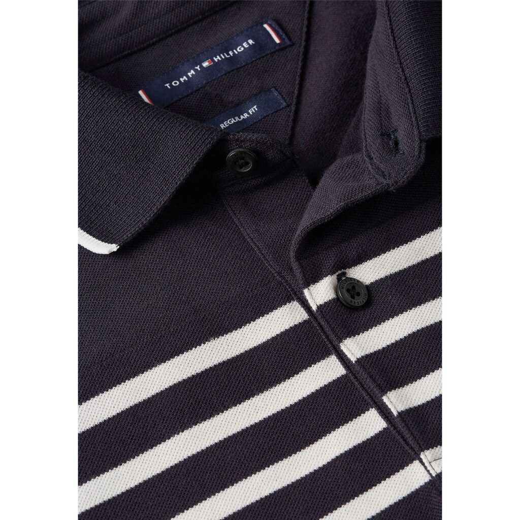 Tommy Hilfiger Poloshirt »PLACED STRIPE POLO«